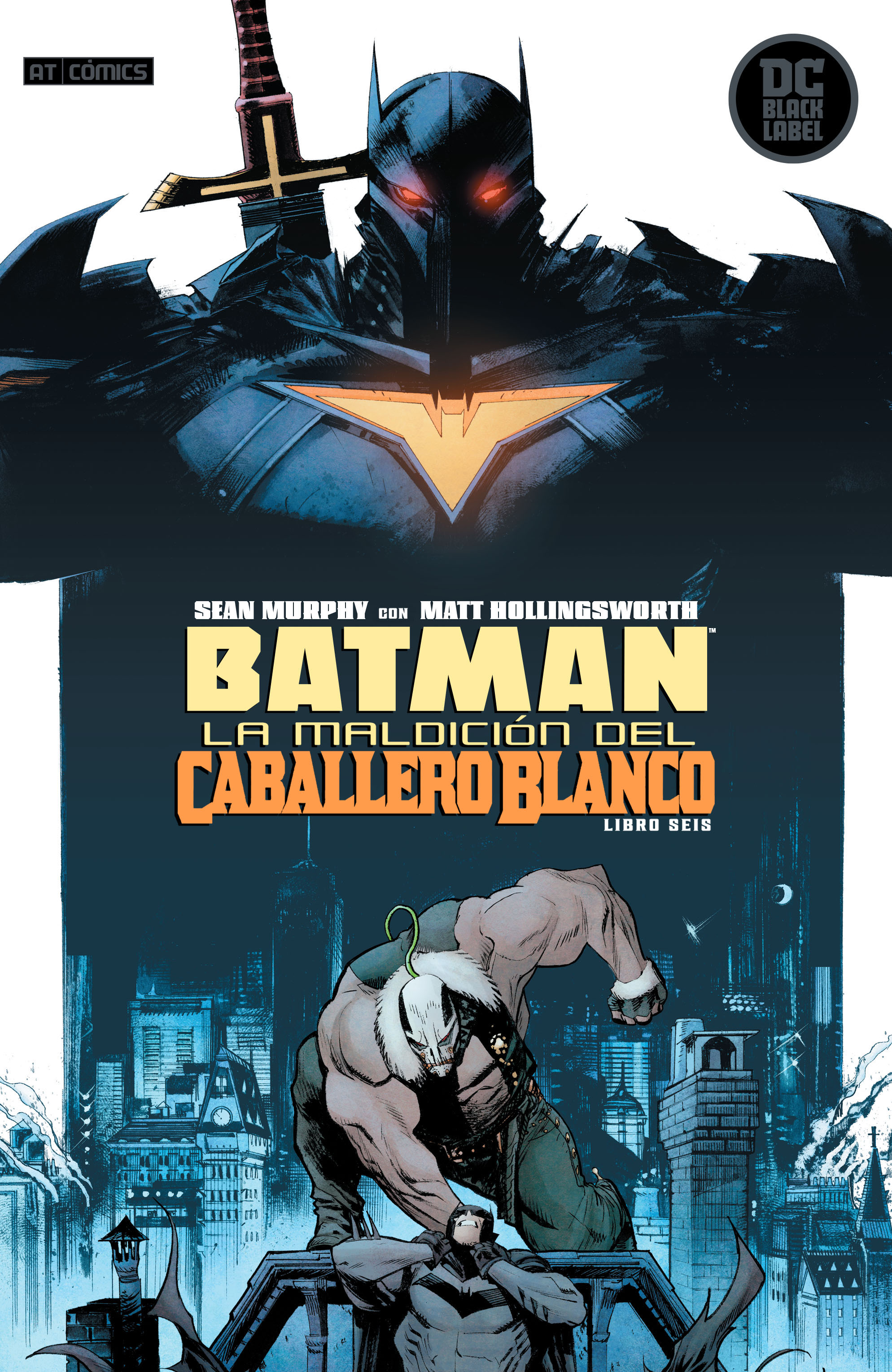 Carátula Batman - La Maldicion del Caballero Blanco #06.cbr