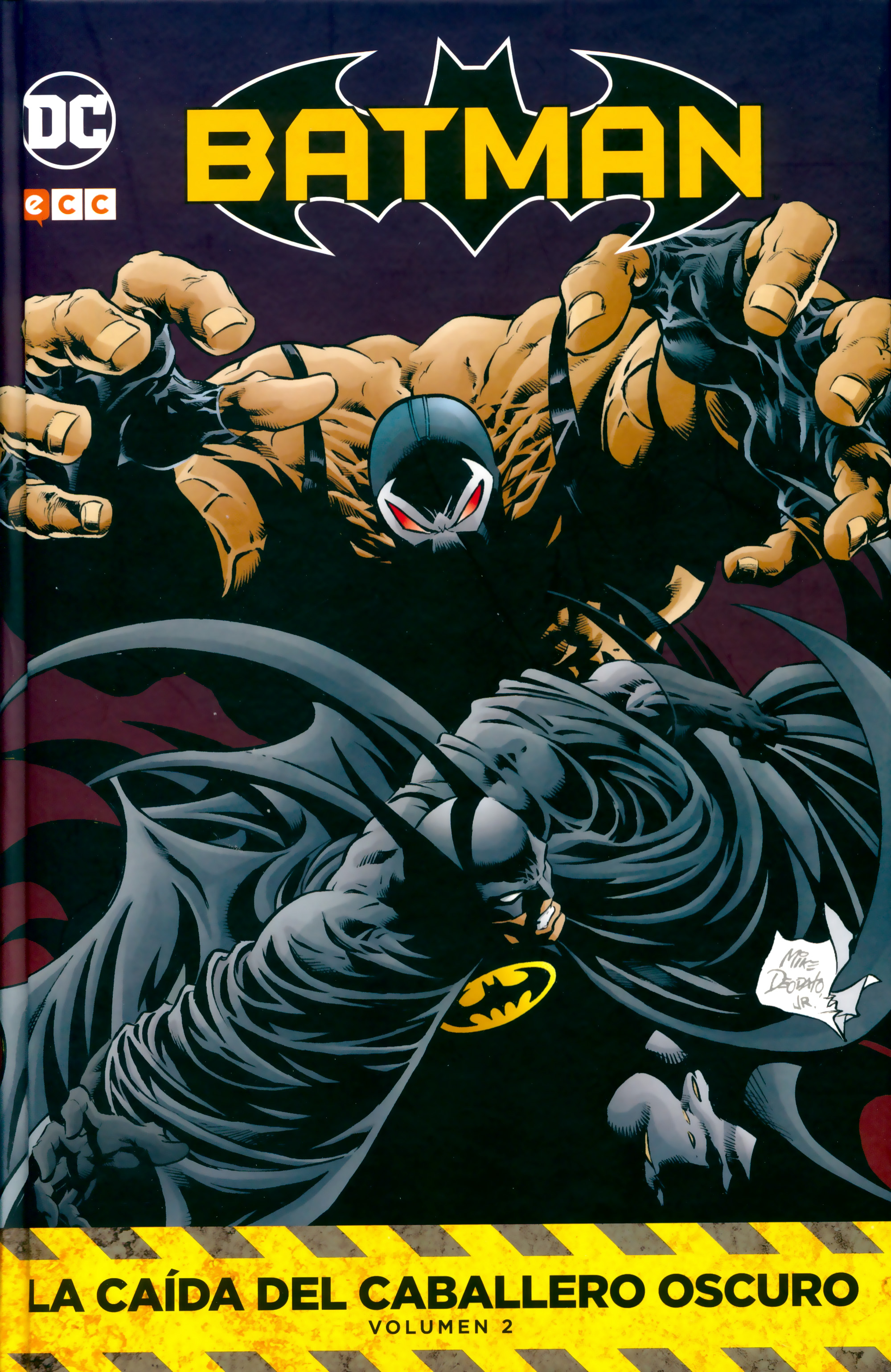 Carátula Batman - La caída del Caballero Oscuro Vol.2 - ECC (Sbro).cbr