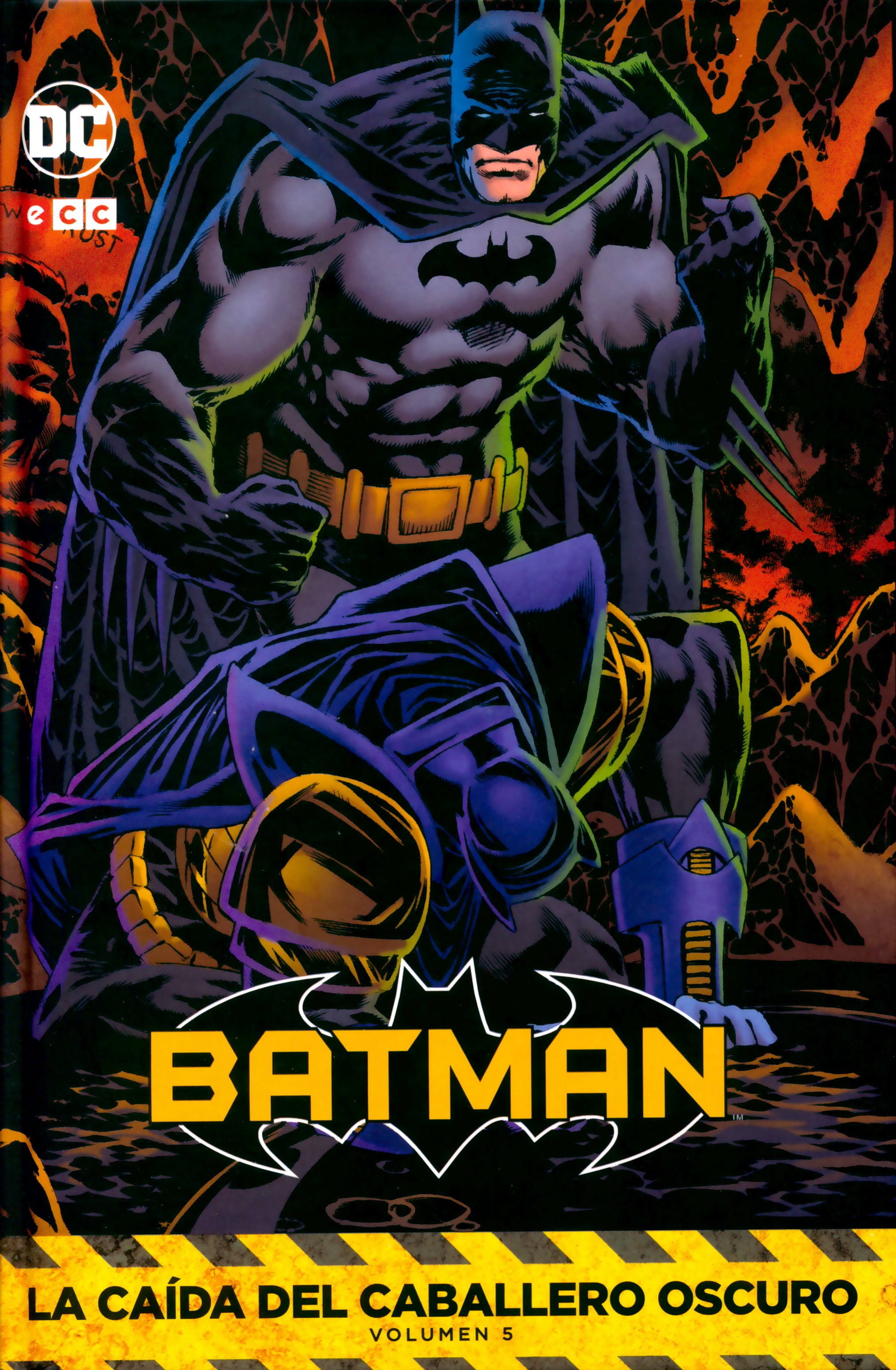 Carátula Batman - La caída del Caballero Oscuro Vol.5 - ECC (Sbro).cbr