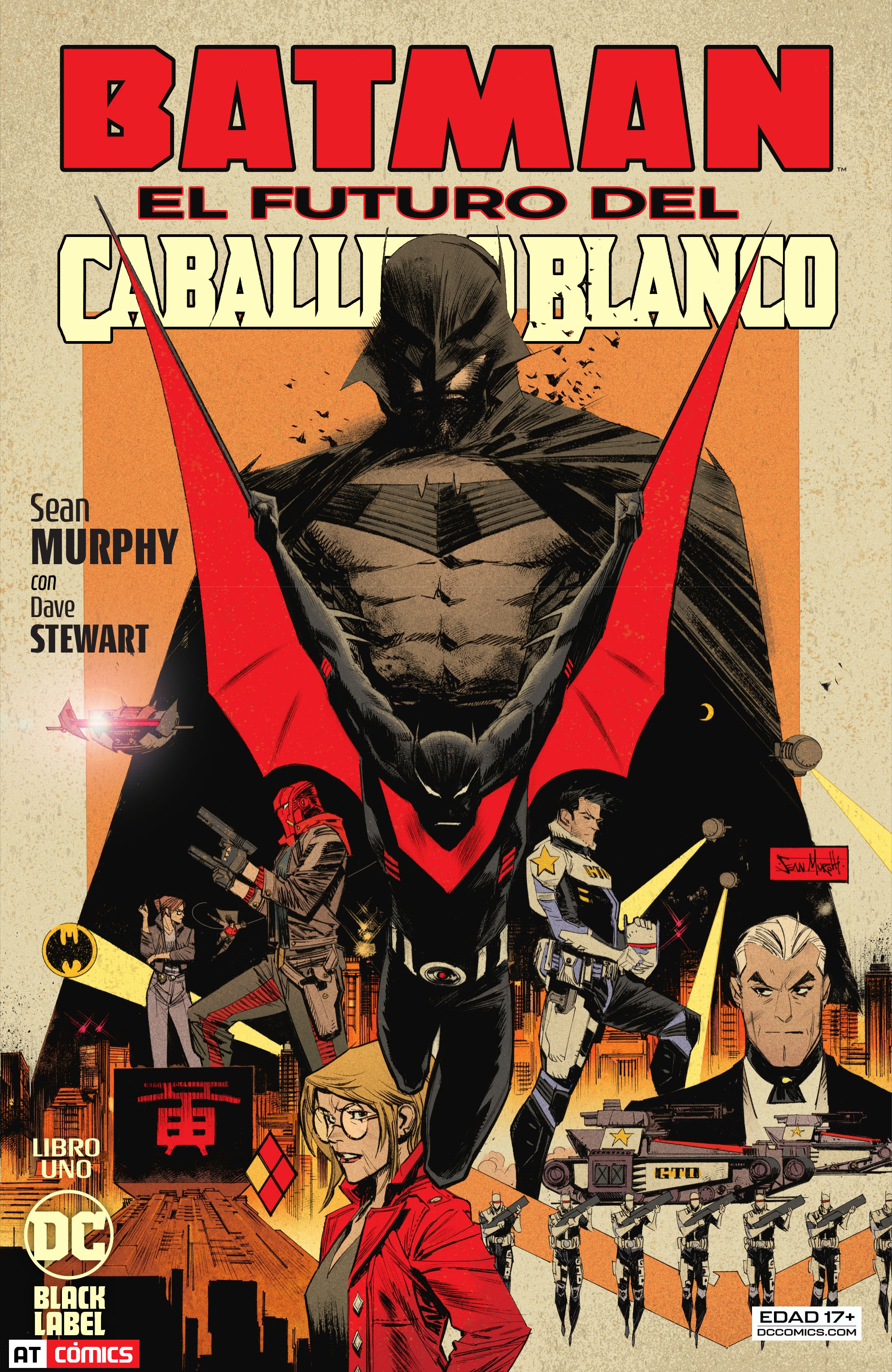 Carátula Batman - Más Allá del Caballero Blanco #01.cbr