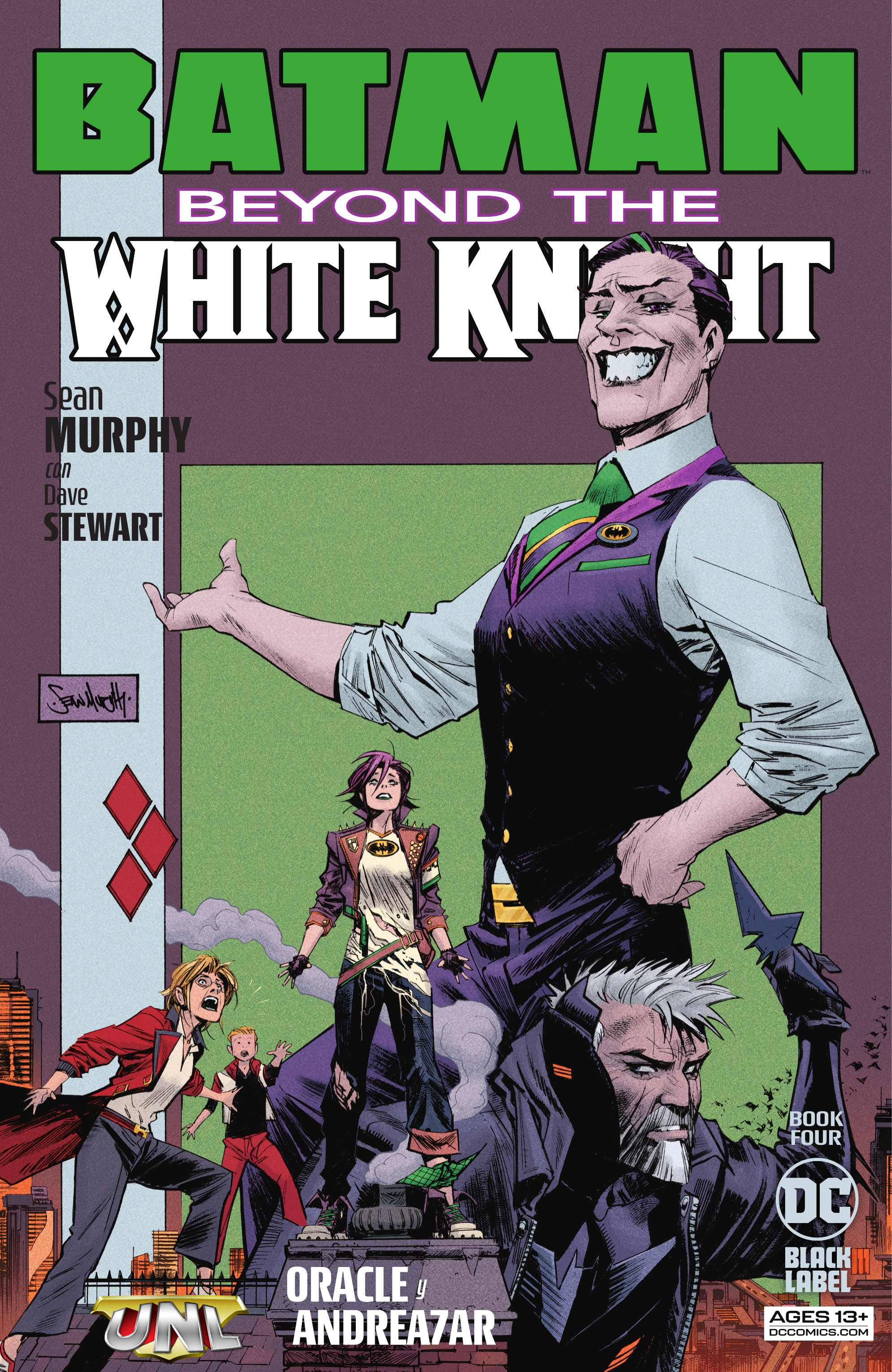 Carátula Batman - Más Allá del Caballero Blanco #04.cbr