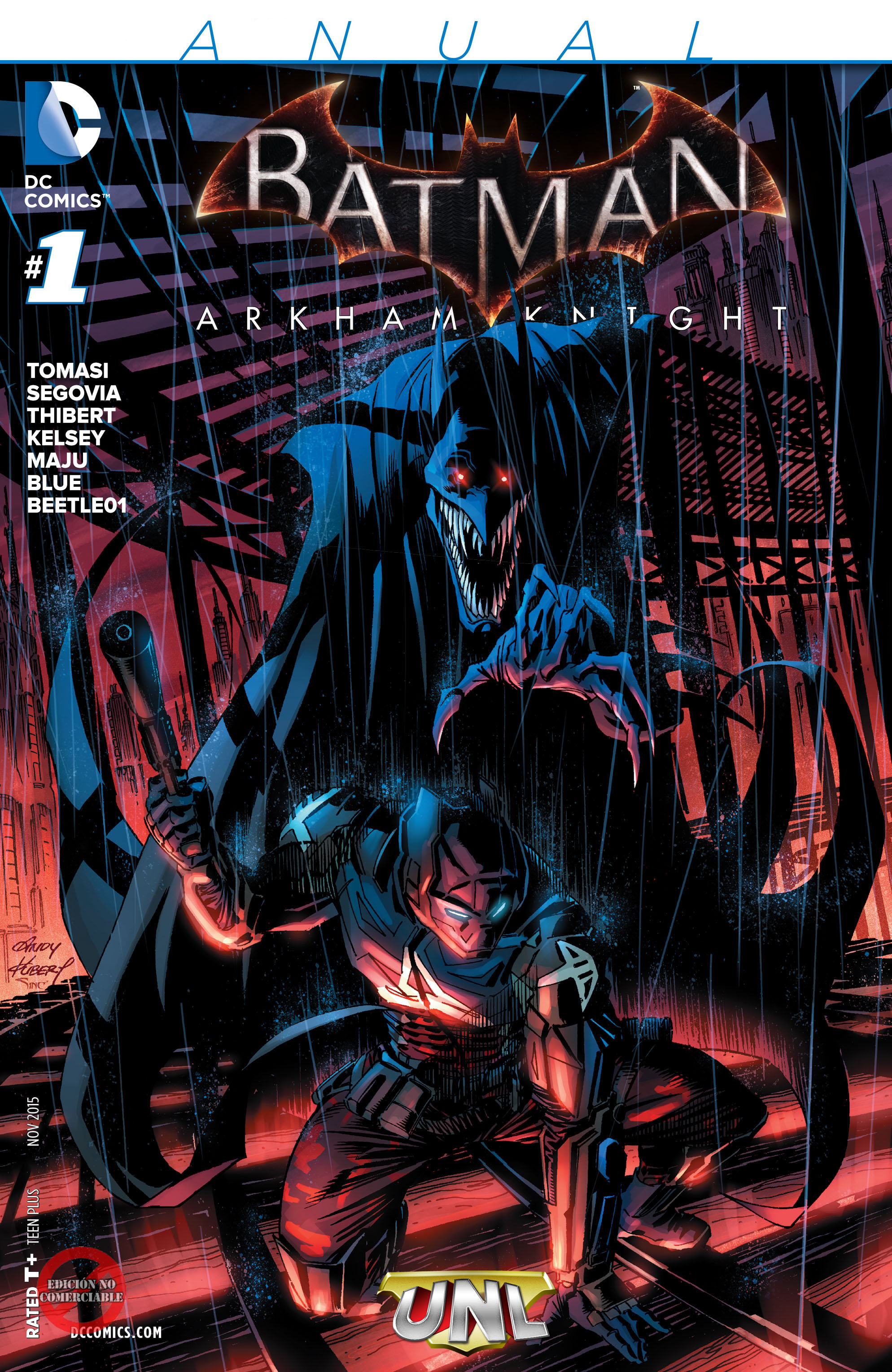 Carátula Batman Arkham Knight Anual 1.cbr