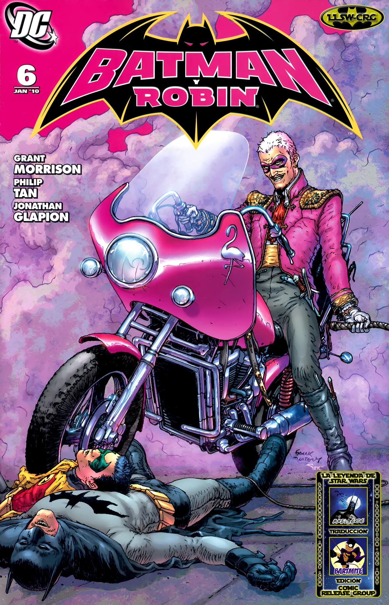 Carátula Batman and Robin #06.cbr