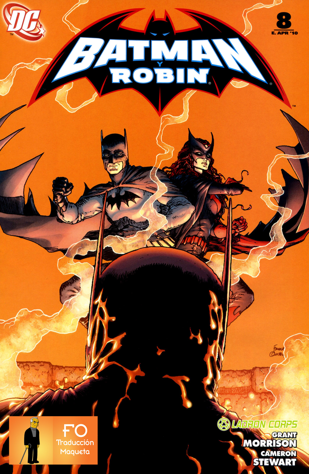 Carátula Batman and Robin #08.cbr