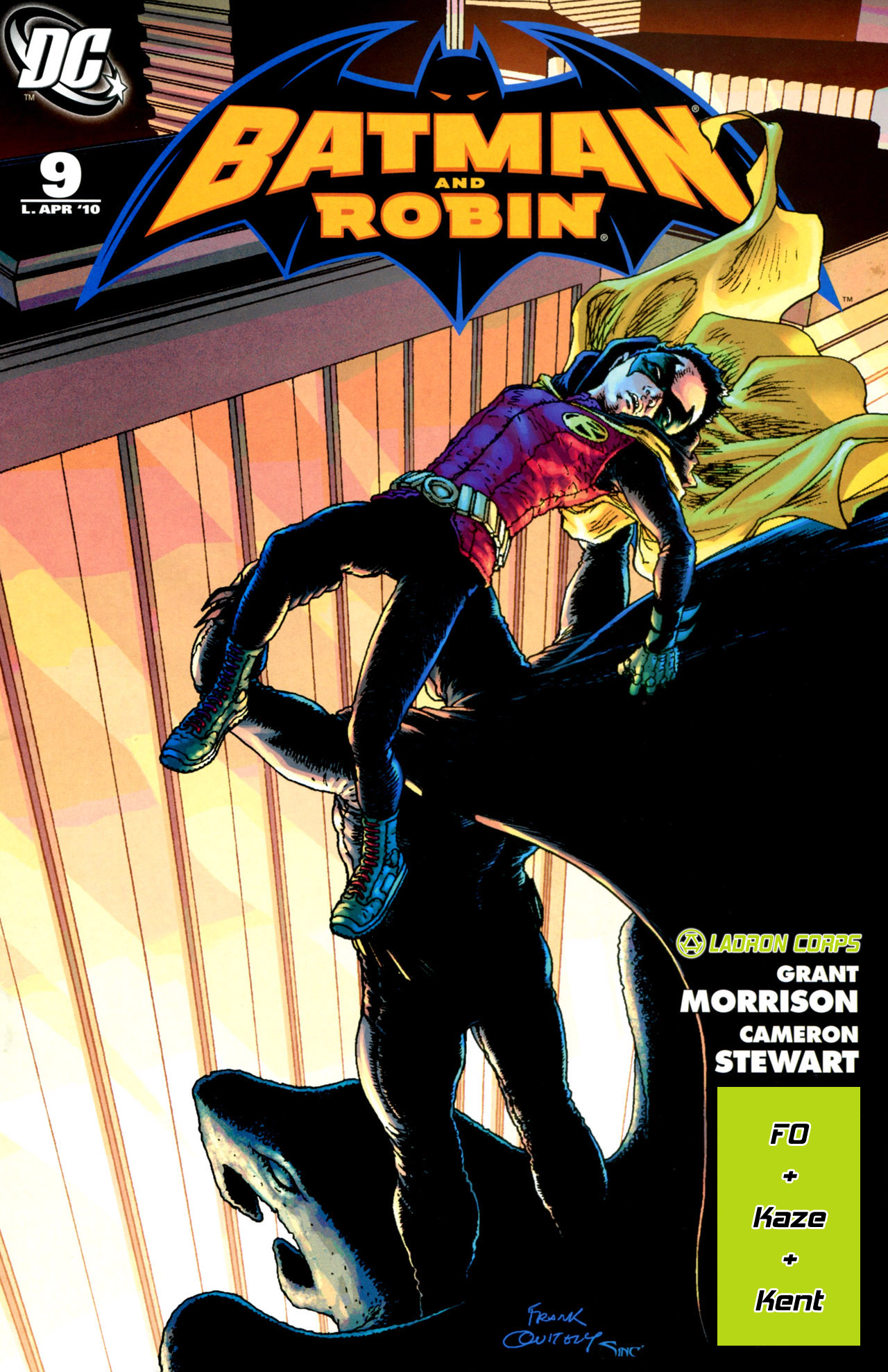 Carátula Batman and Robin #09.cbr