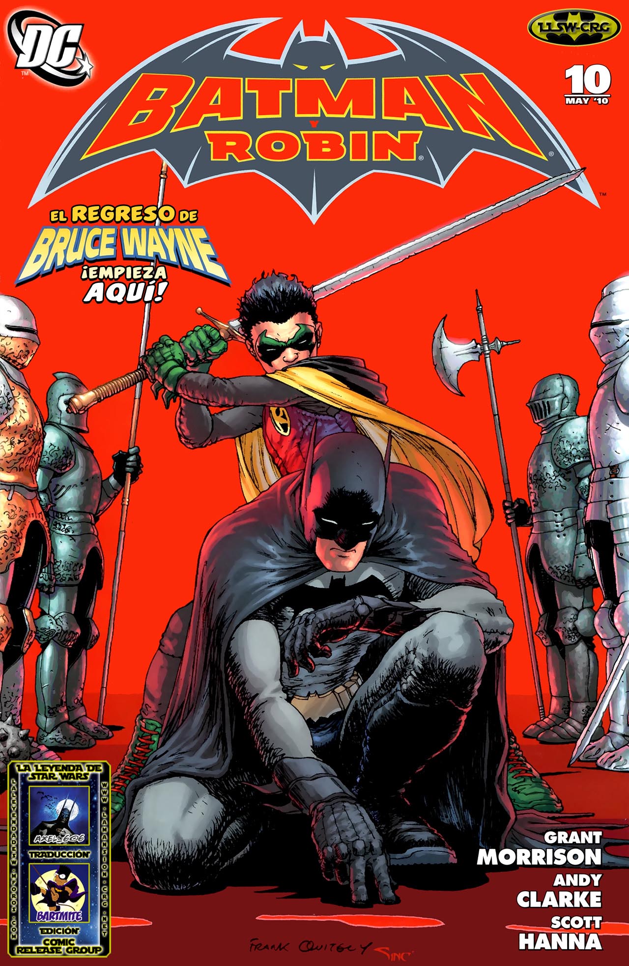 Carátula Batman and Robin #10.cbr