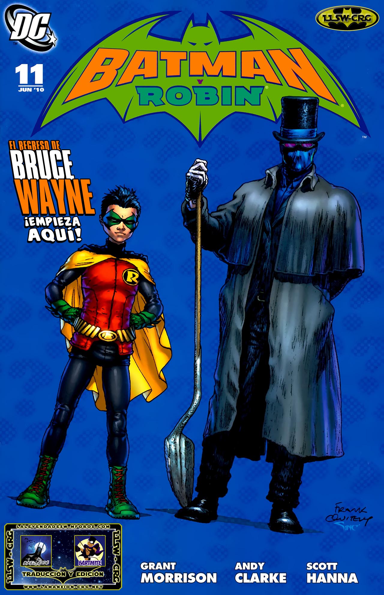 Carátula Batman and Robin #11.cbr
