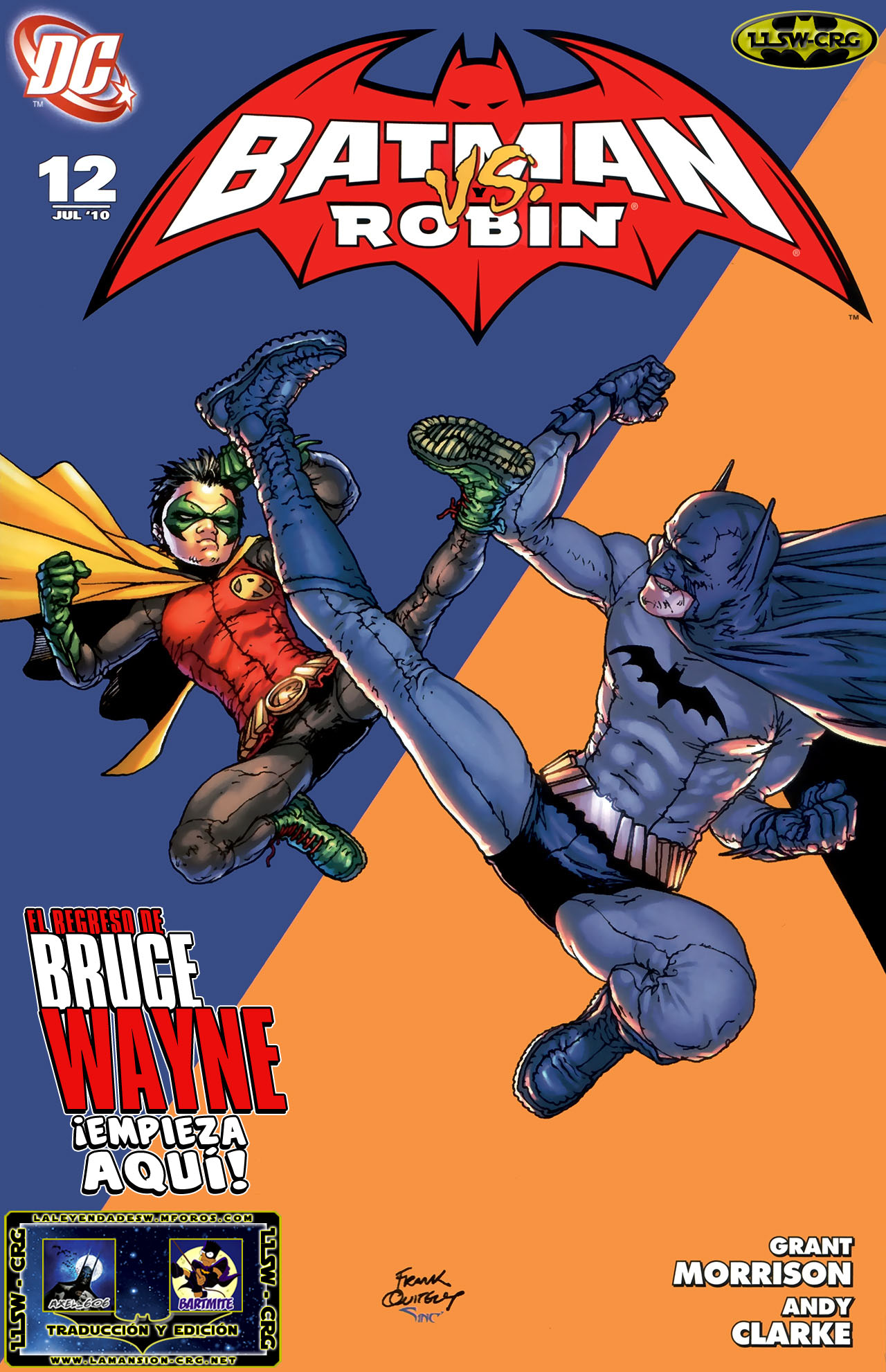 Carátula Batman and Robin #12.cbr