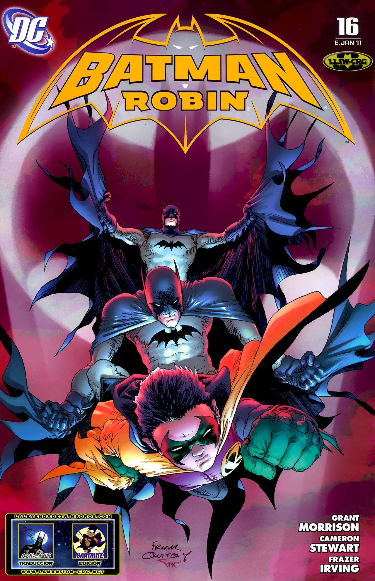 Carátula Batman and Robin #16.cbr