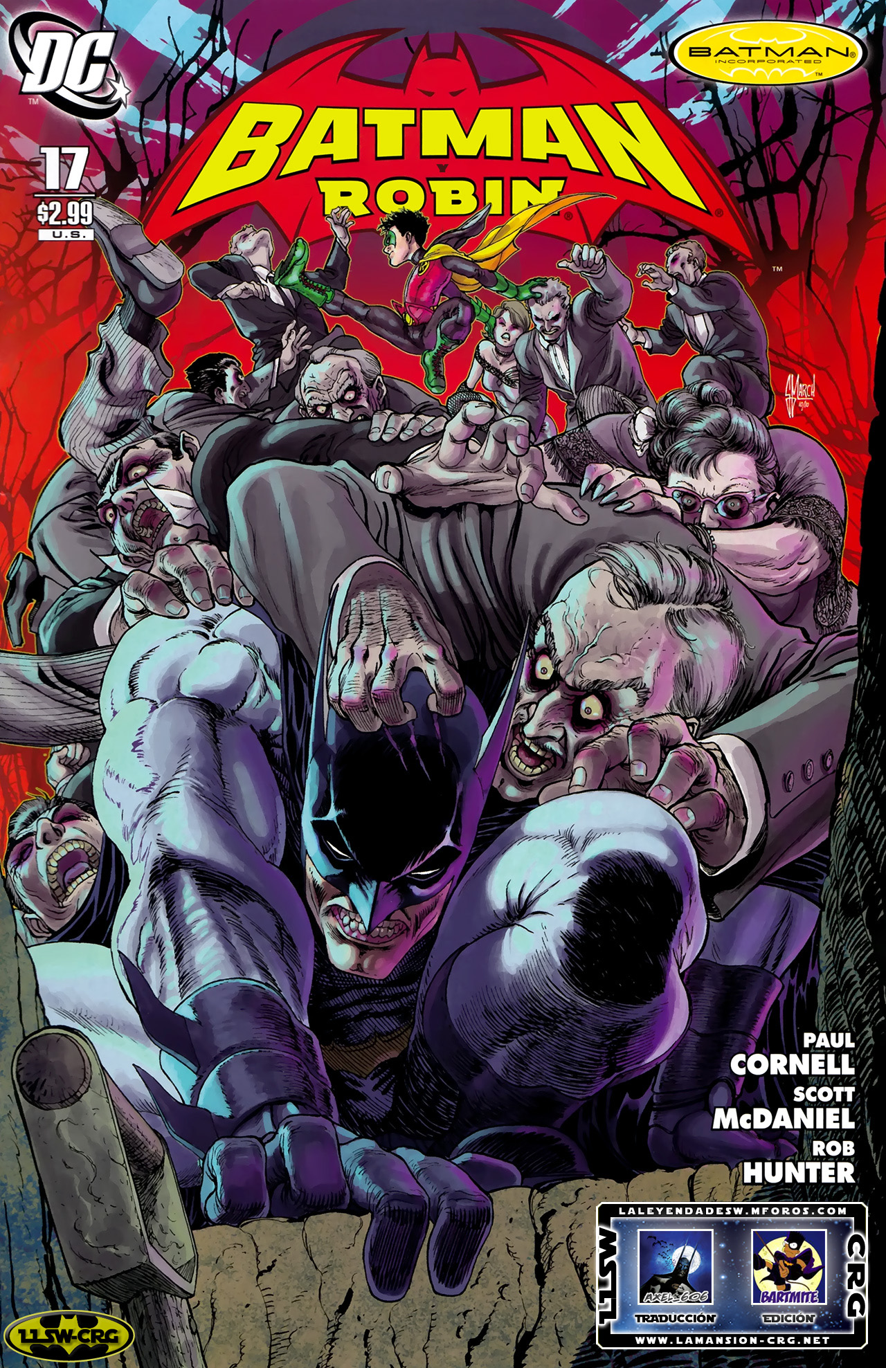 Carátula Batman and Robin #17.cbr
