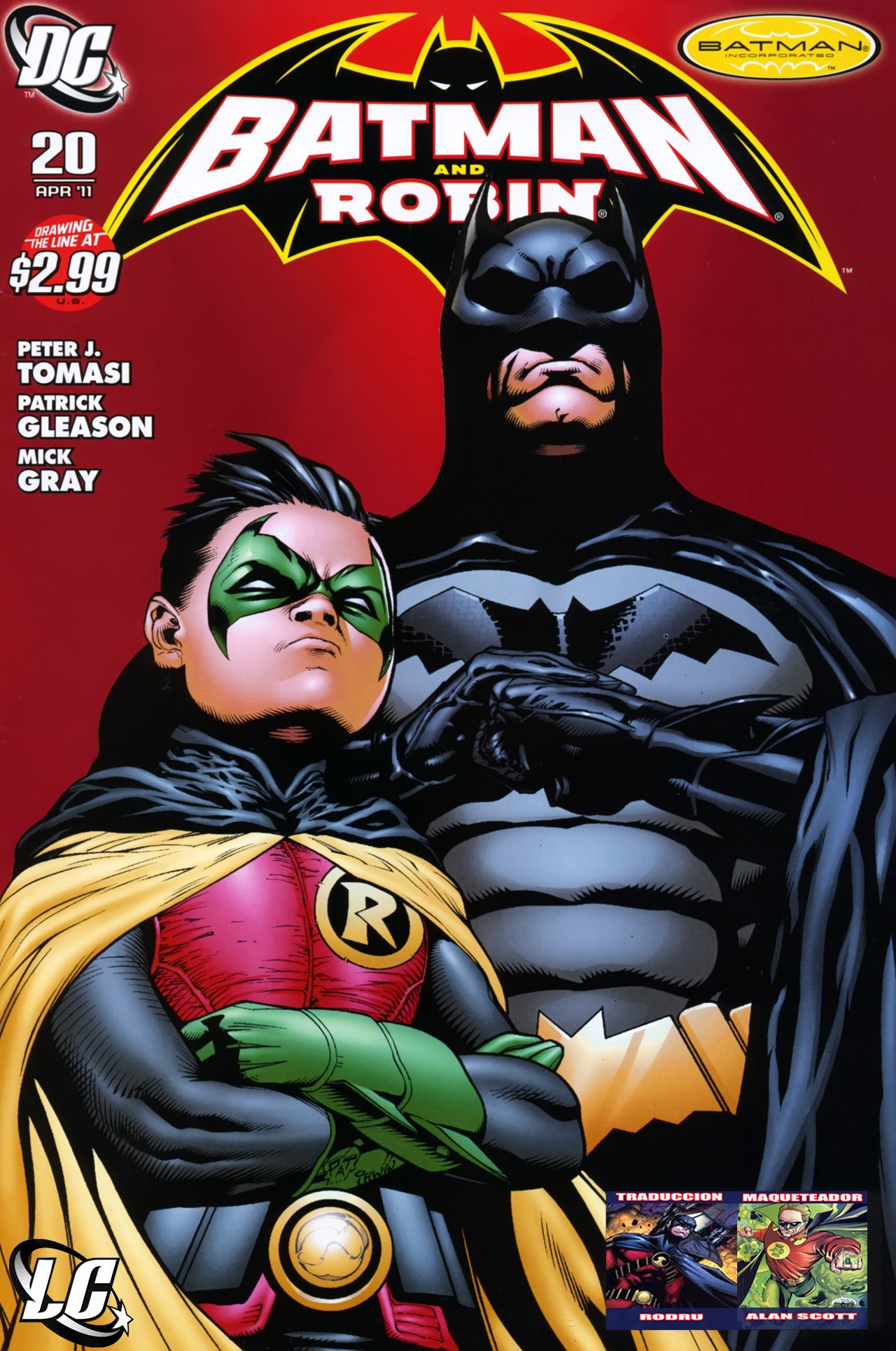 Carátula Batman and Robin #20.cbr