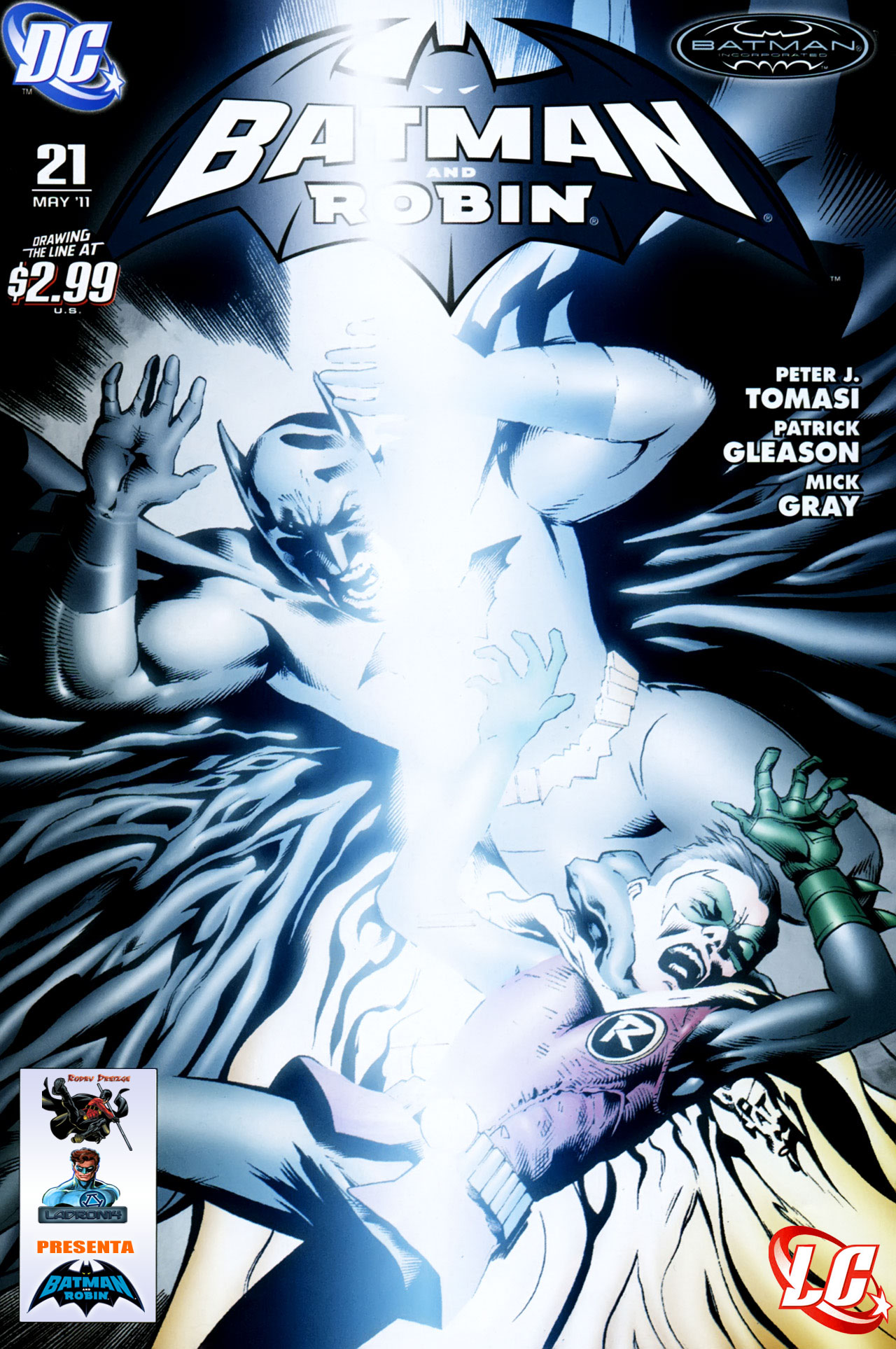 Carátula Batman and Robin #21.cbr