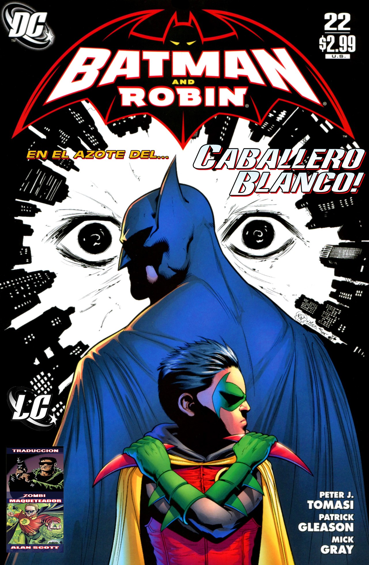 Carátula Batman and Robin #22.cbr