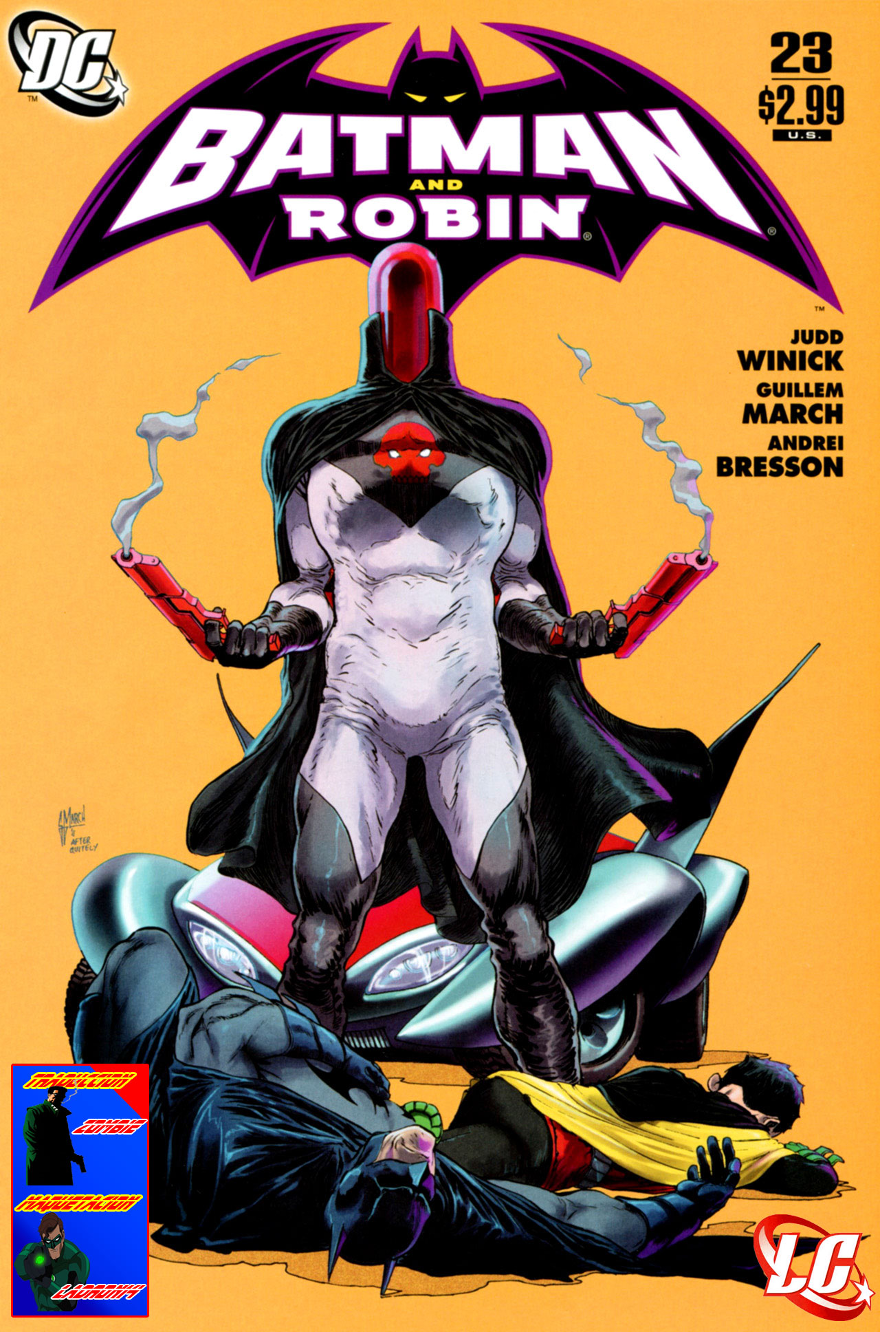Carátula Batman and Robin #23.cbr