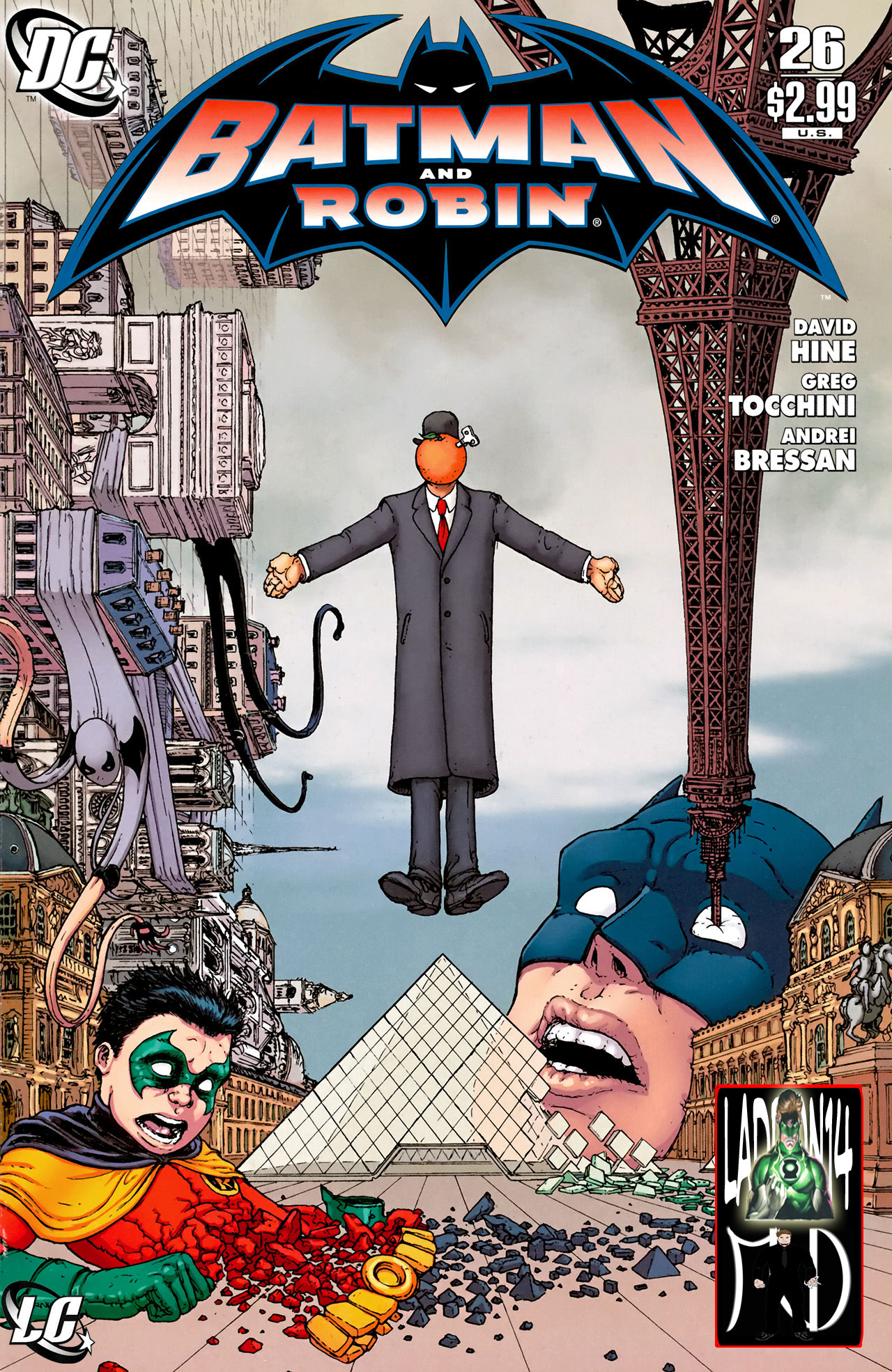 Carátula Batman and Robin #26.cbr