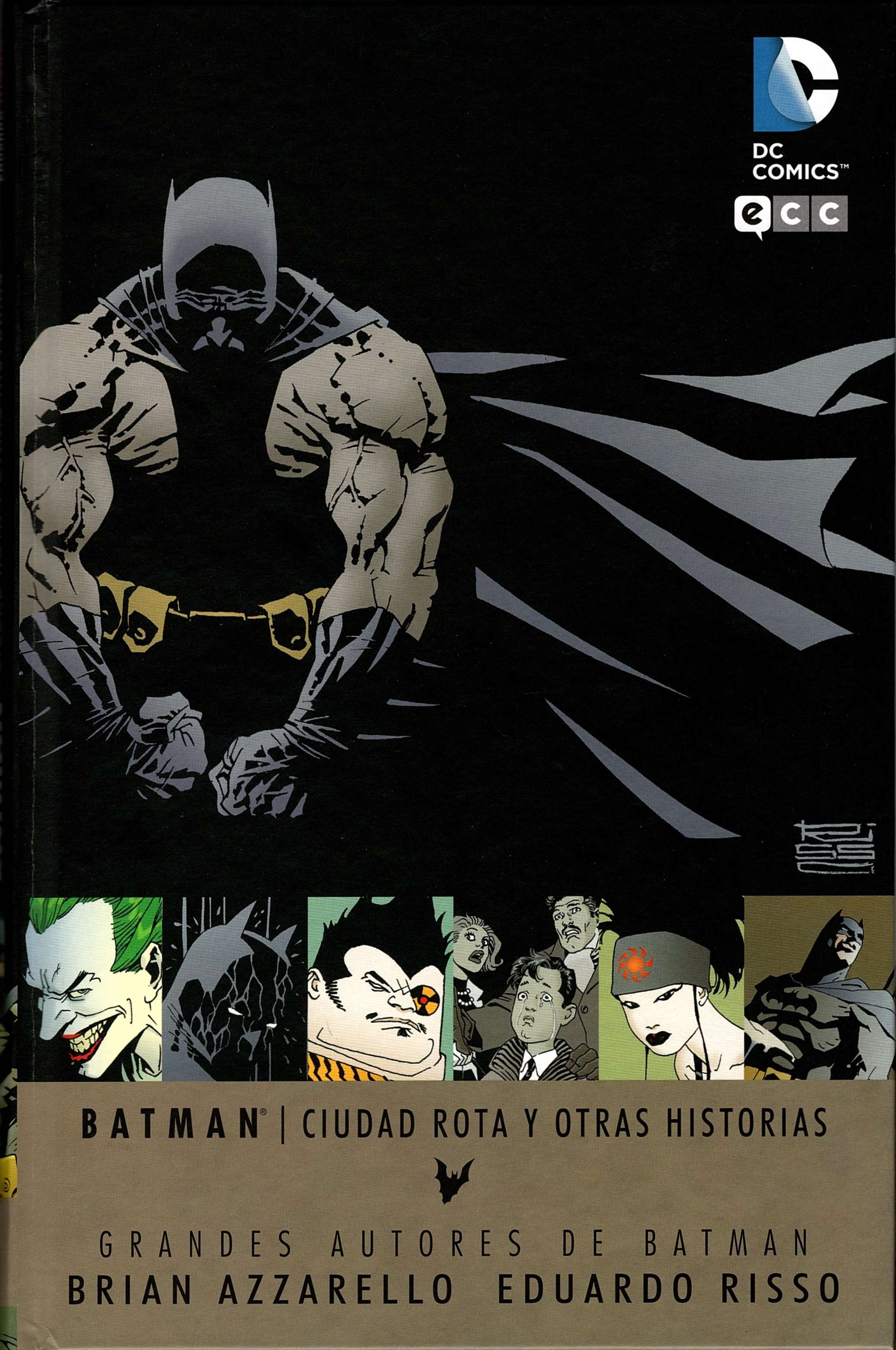 Carátula Batman-Ciudad rota y otras historias ECC rookie88C.R.G.cbr