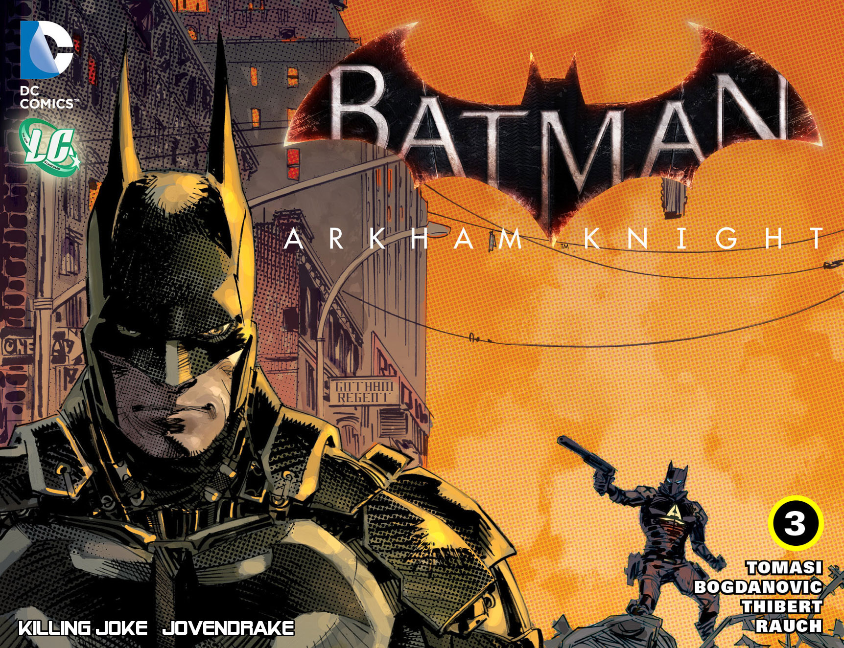 Carátula BatmanArkhamKnight03.cbr