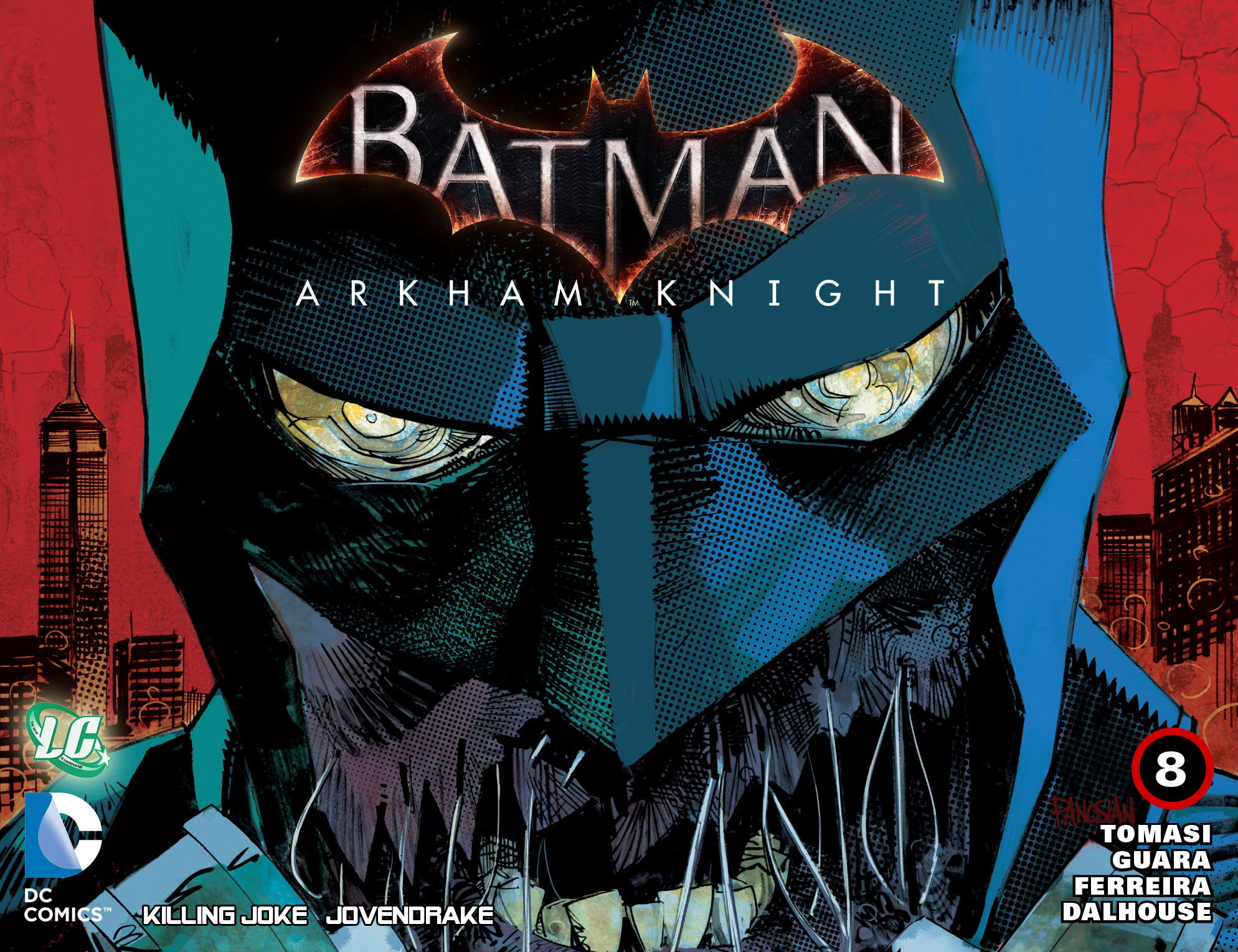 Carátula BatmanArkhamKnight08.cbr