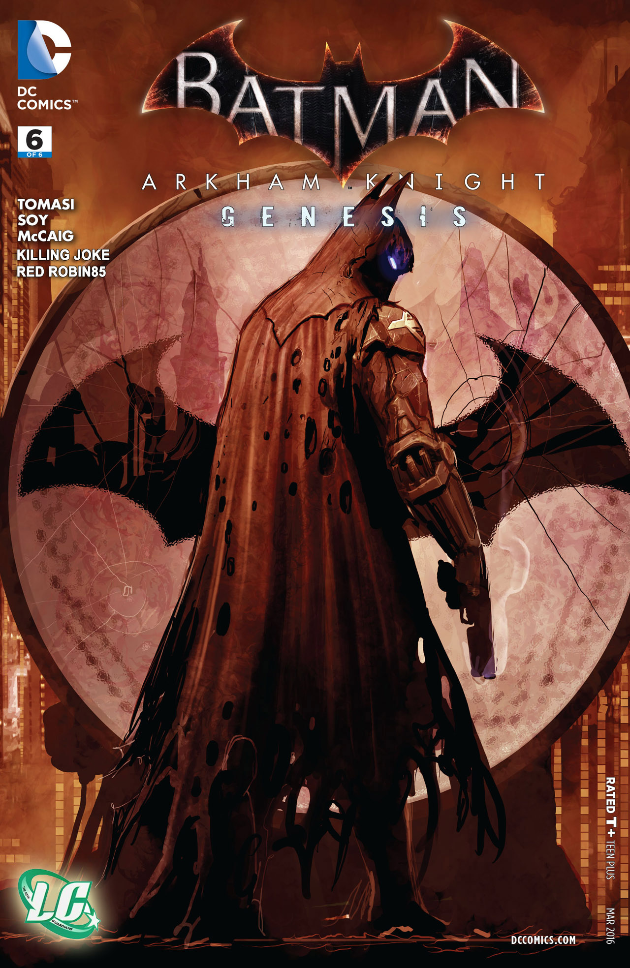 Carátula BatmanArkhamKnigthGenesis06.cbr