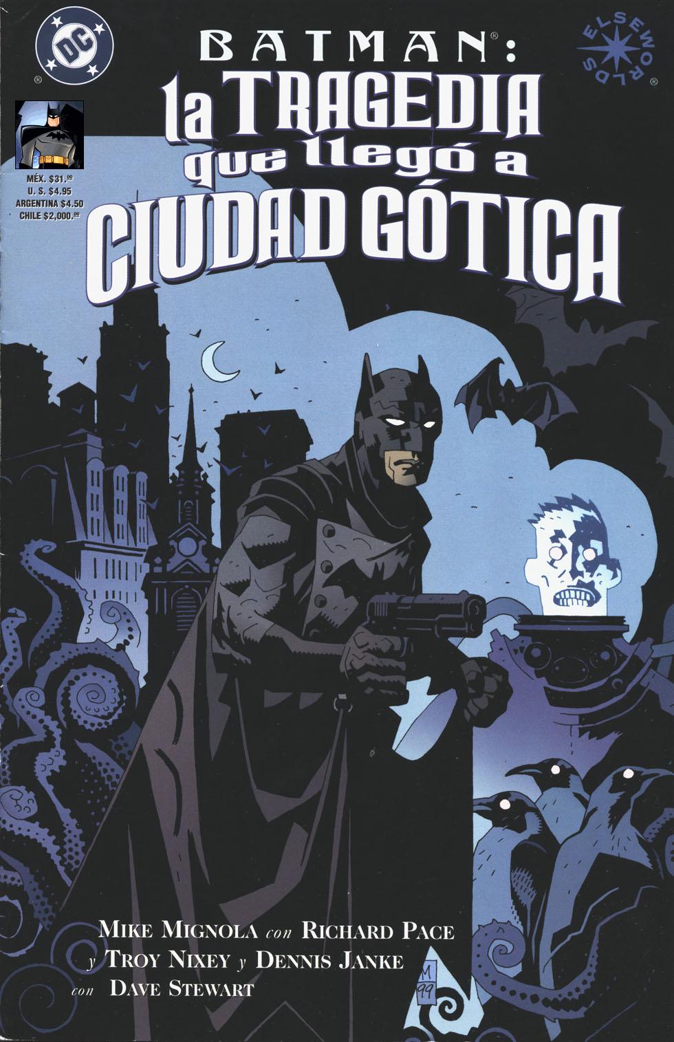Carátula Batman - La tragedia que llego a Ciudad Gotica 1.cbr