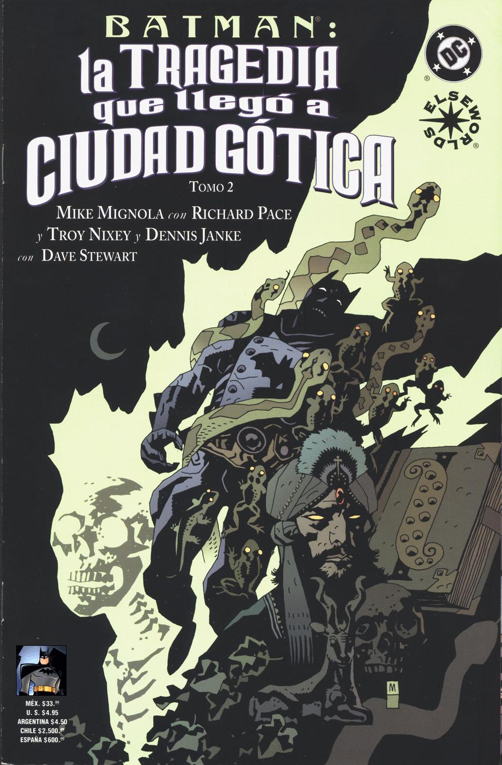 Carátula Batman - La tragedia que llego a Ciudad Gotica 2.cbr