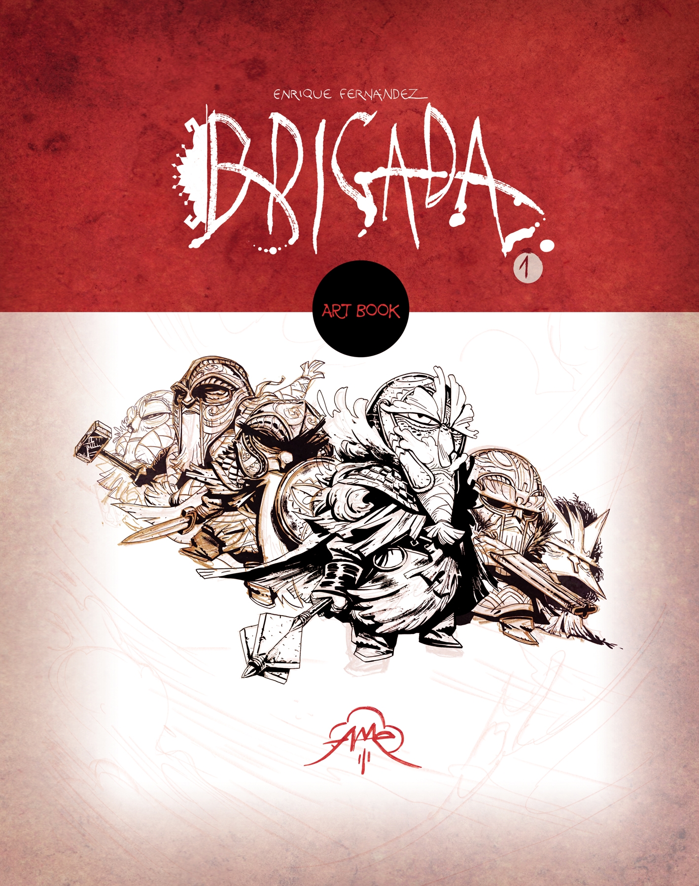 Carátula Brigada Artbook.cbr