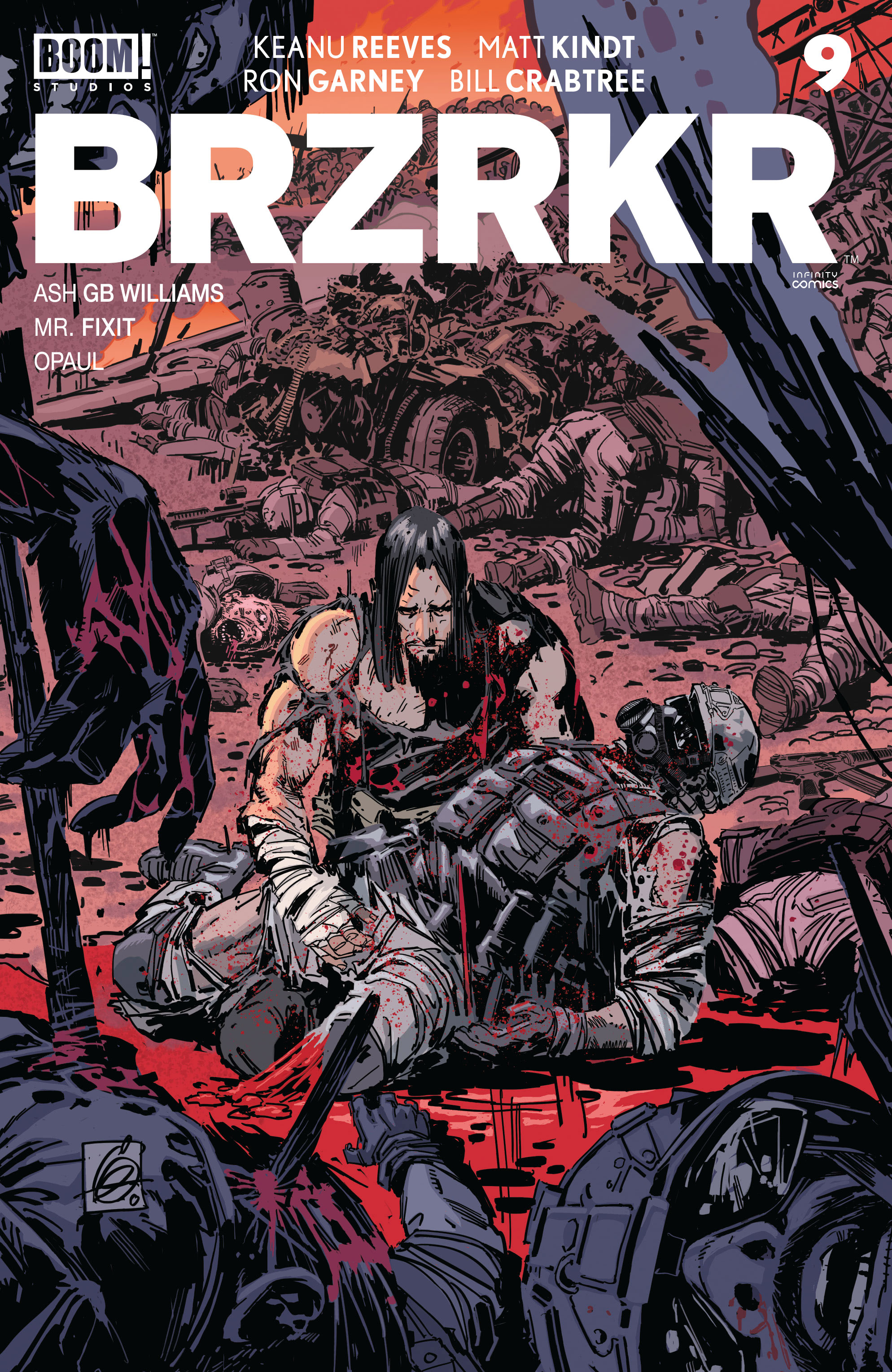 Carátula BRZRKR #09 [IC] @Comicverso.cbr