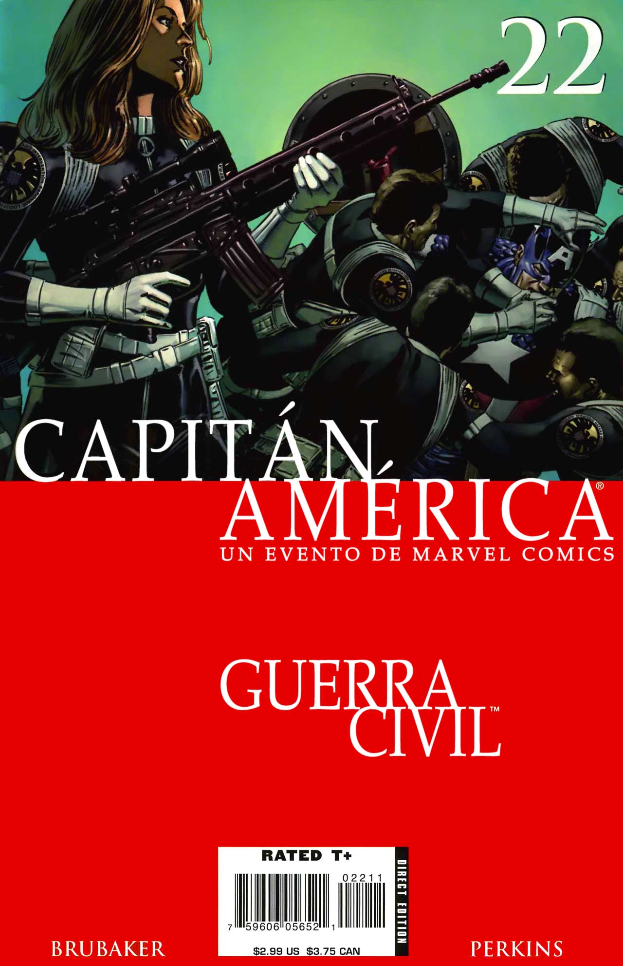 Carátula 055 Capitain America 22.cbr