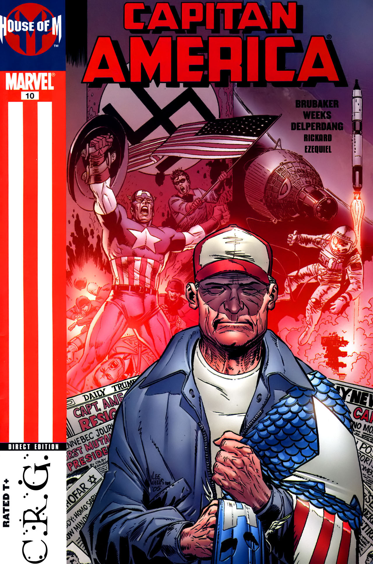 Carátula Capitan America Vol.5 #10.cbr
