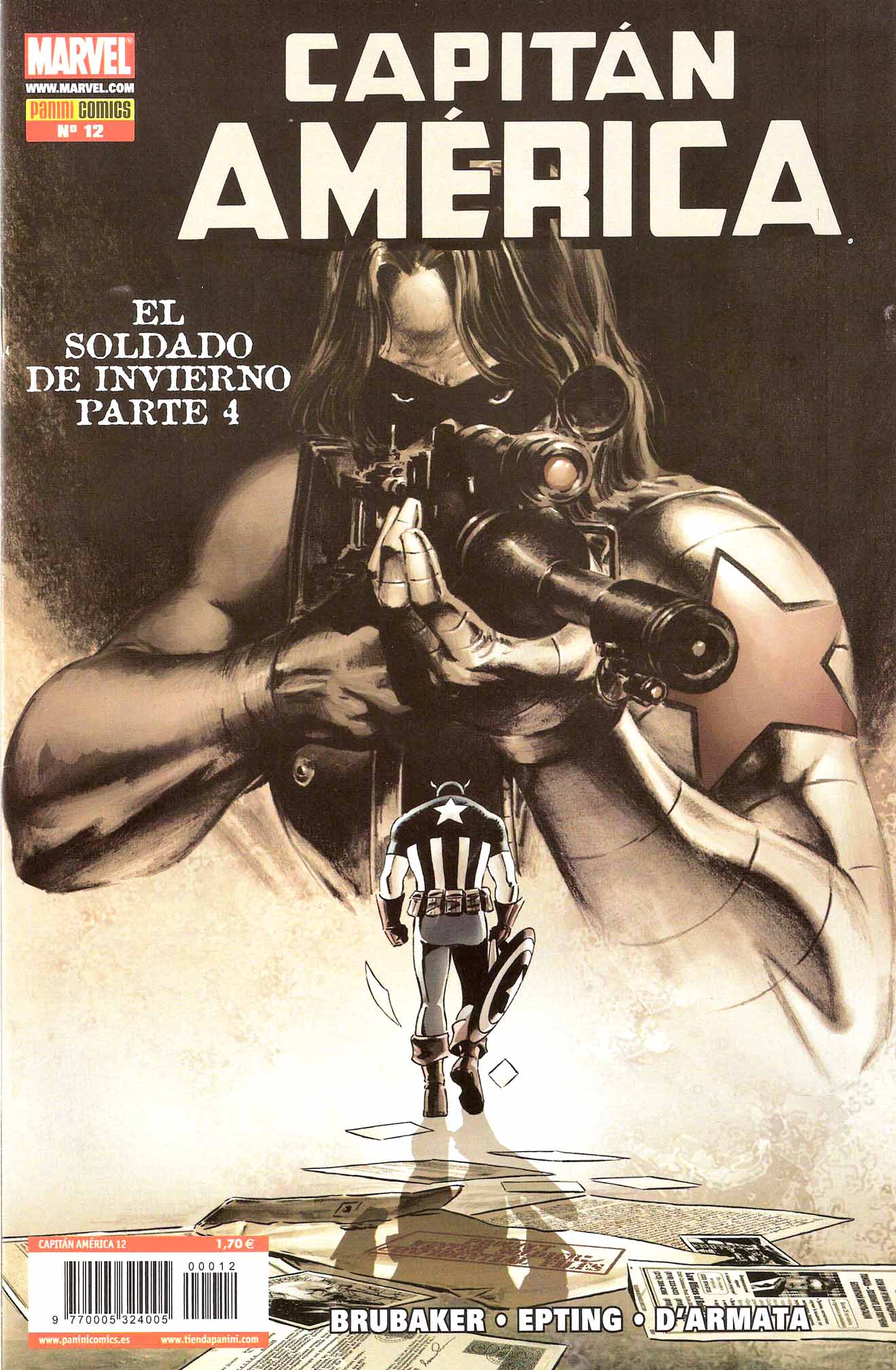 Carátula Capitan America Vol.5 #12.cbr