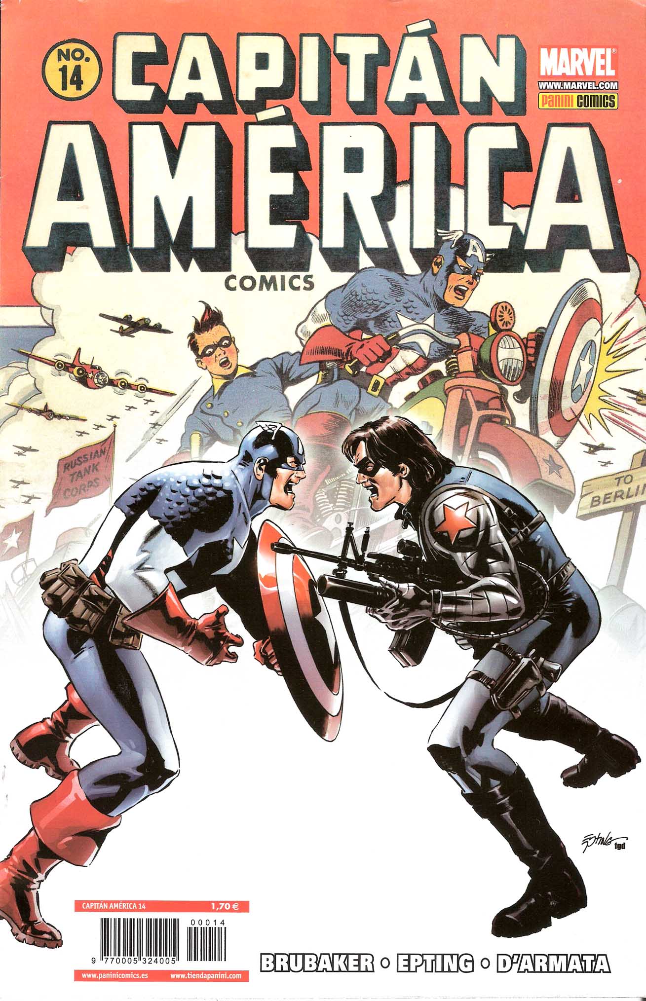 Carátula Capitan America Vol.5 #14.cbr