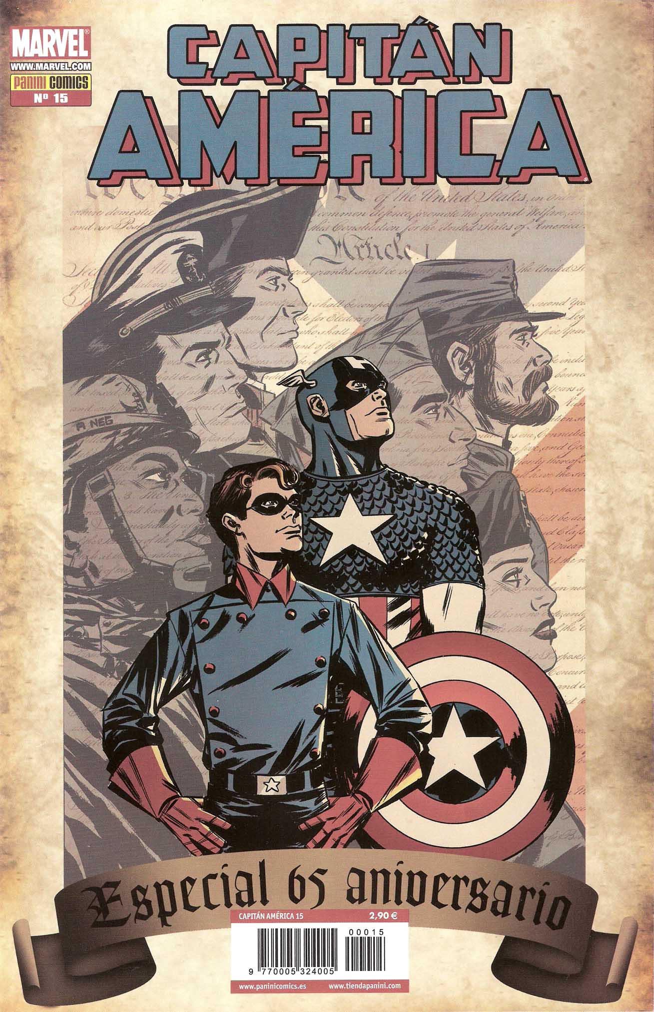 Carátula Capitan America Vol.5 #15.cbr
