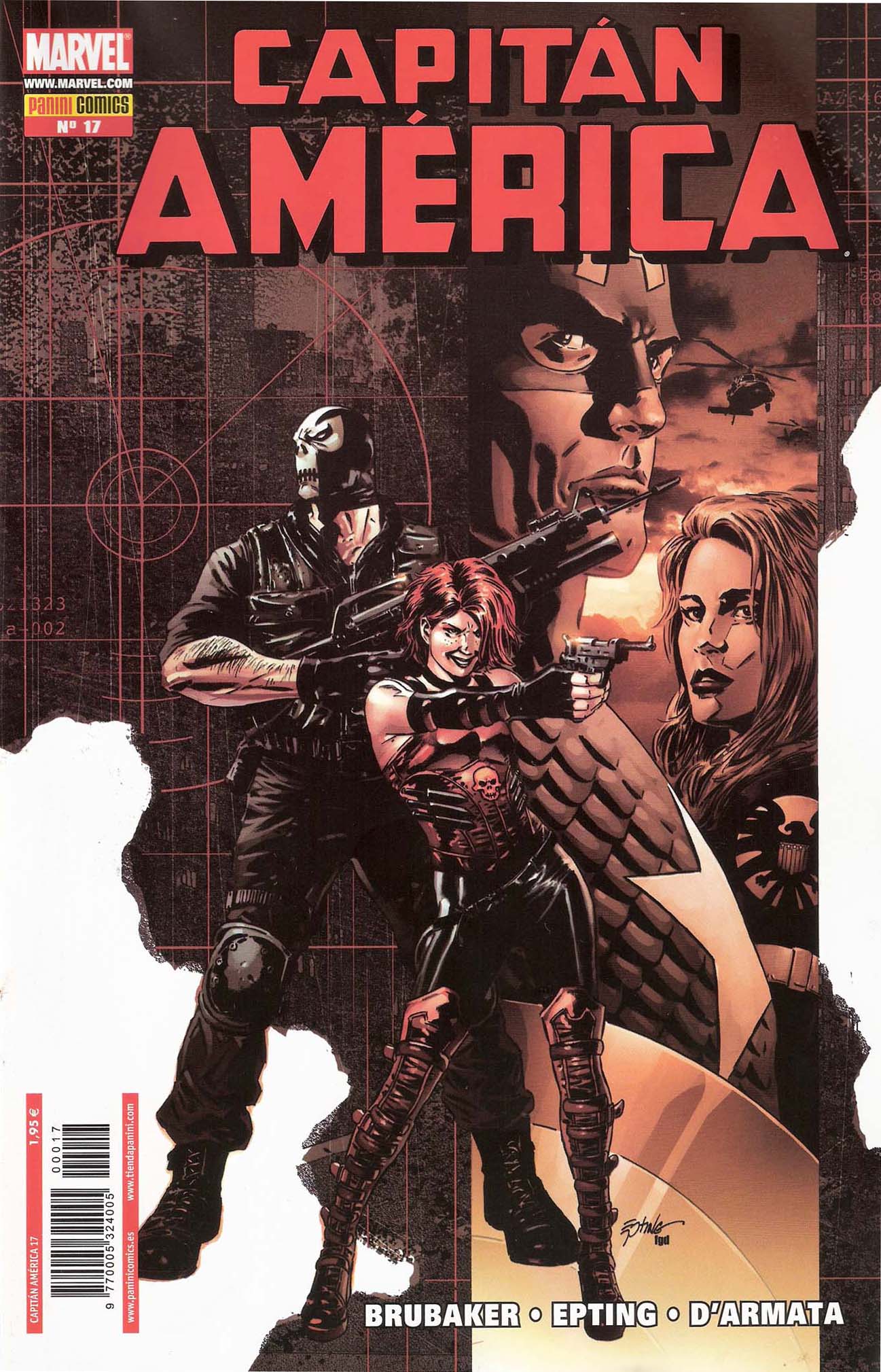 Carátula Capitan America Vol.5 #17.cbr