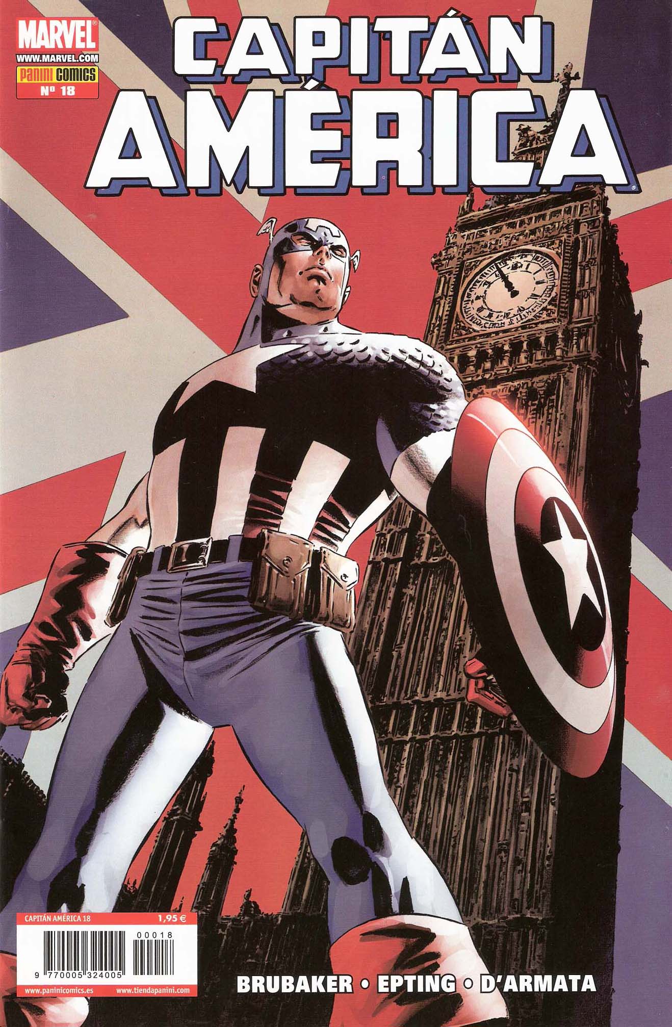 Carátula Capitan America Vol.5 #18.cbr
