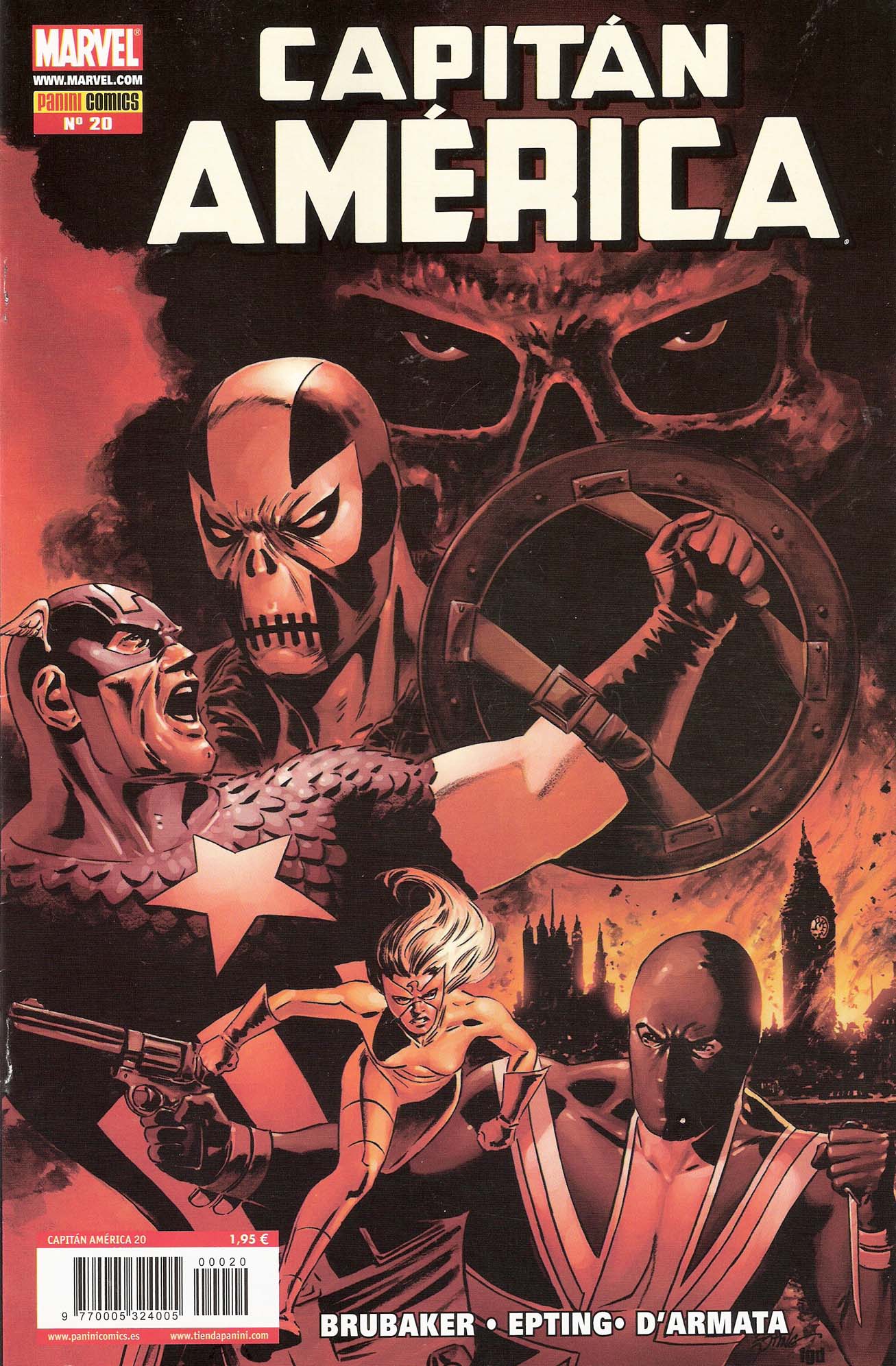 Carátula Capitan America Vol.5 #20.cbr