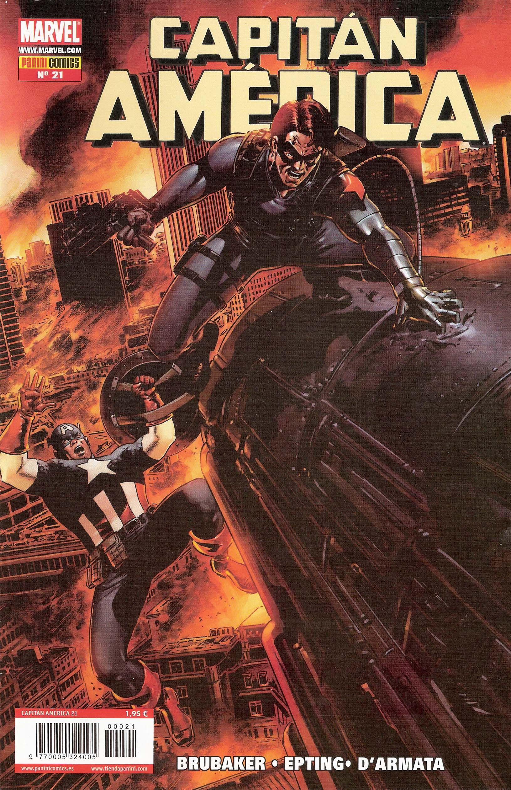 Carátula Capitan America Vol.5 #21.cbr