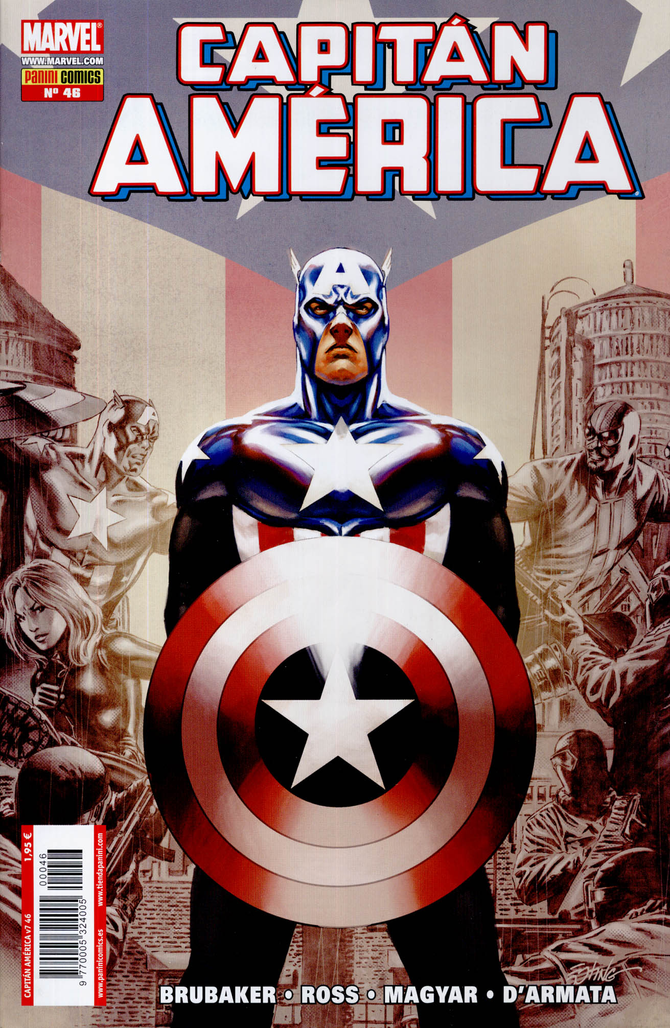 Carátula Capitan America Vol.5 #45.cbr