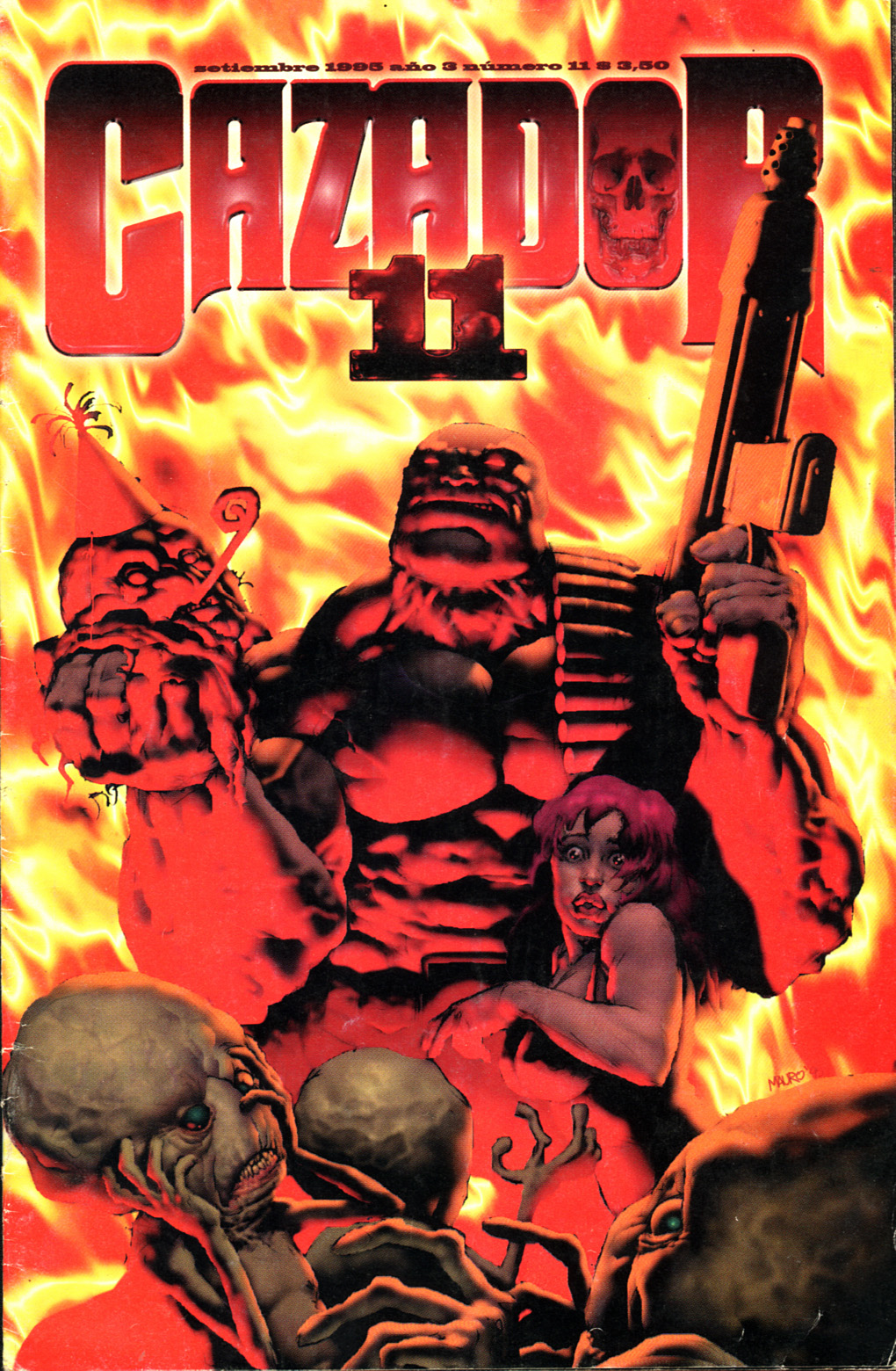 Carátula El Cazador 11.cbr