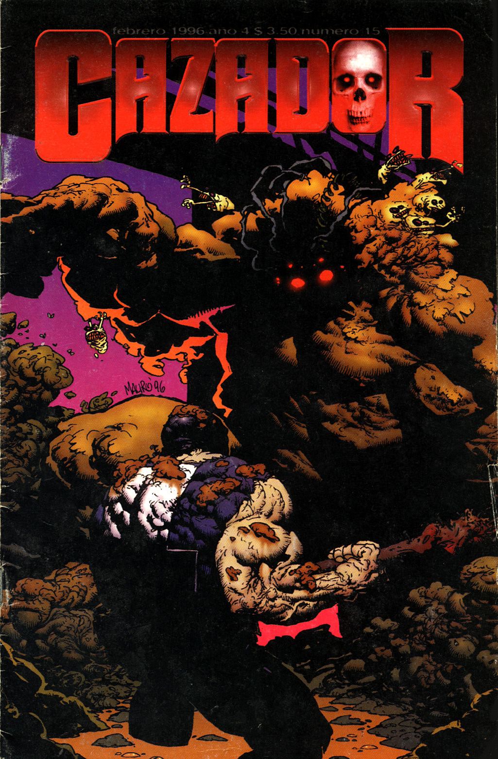 Carátula El Cazador 15.cbr