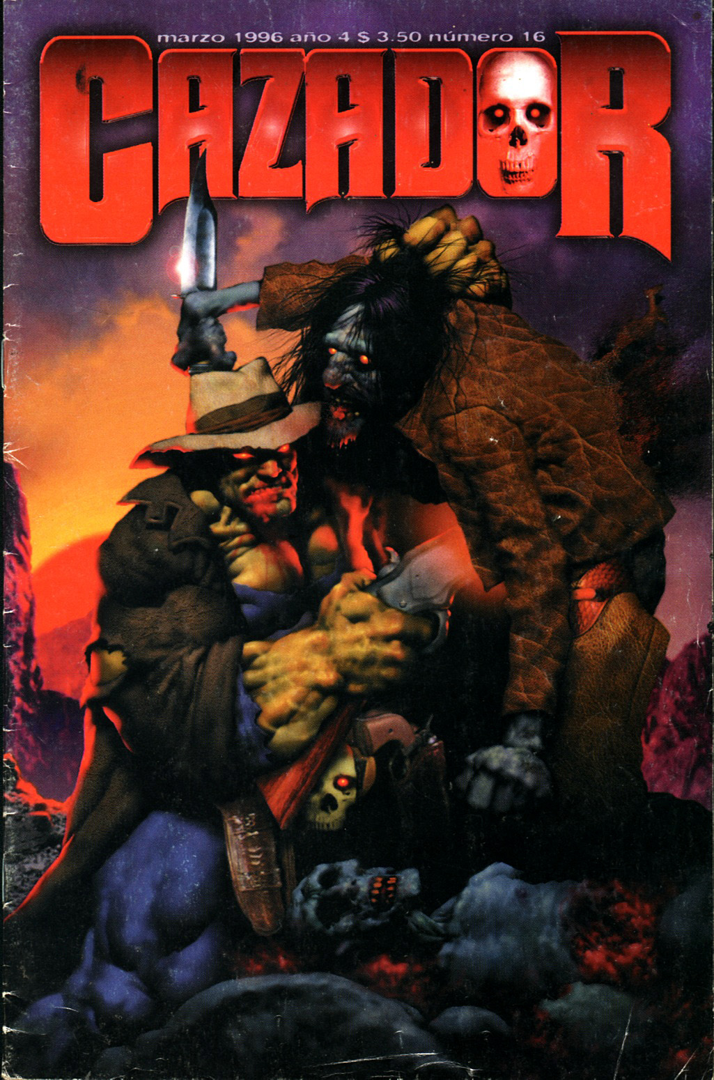 Carátula El Cazador 16.cbr