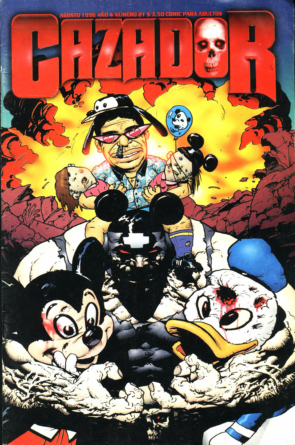 Carátula El Cazador 21.cbr