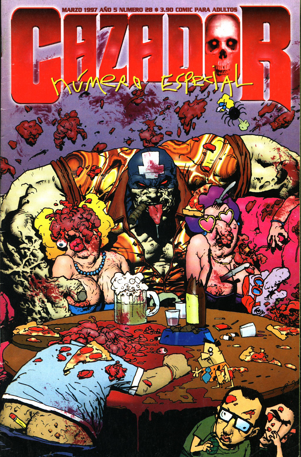 Carátula El Cazador 28.cbr