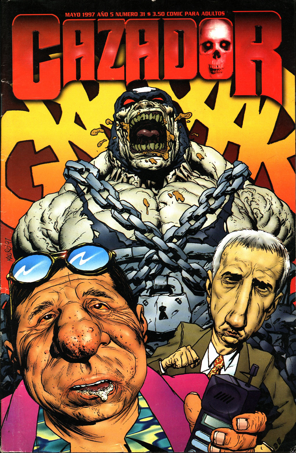 Carátula El Cazador 31.cbr