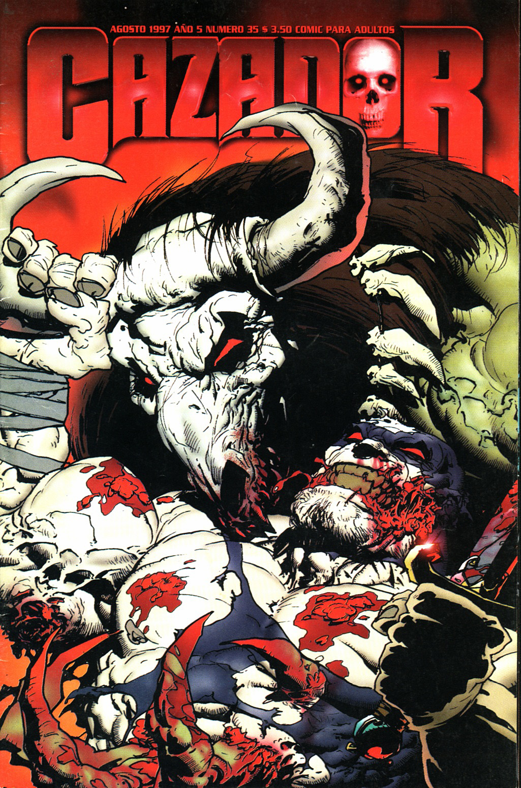 Carátula El Cazador 35.cbr