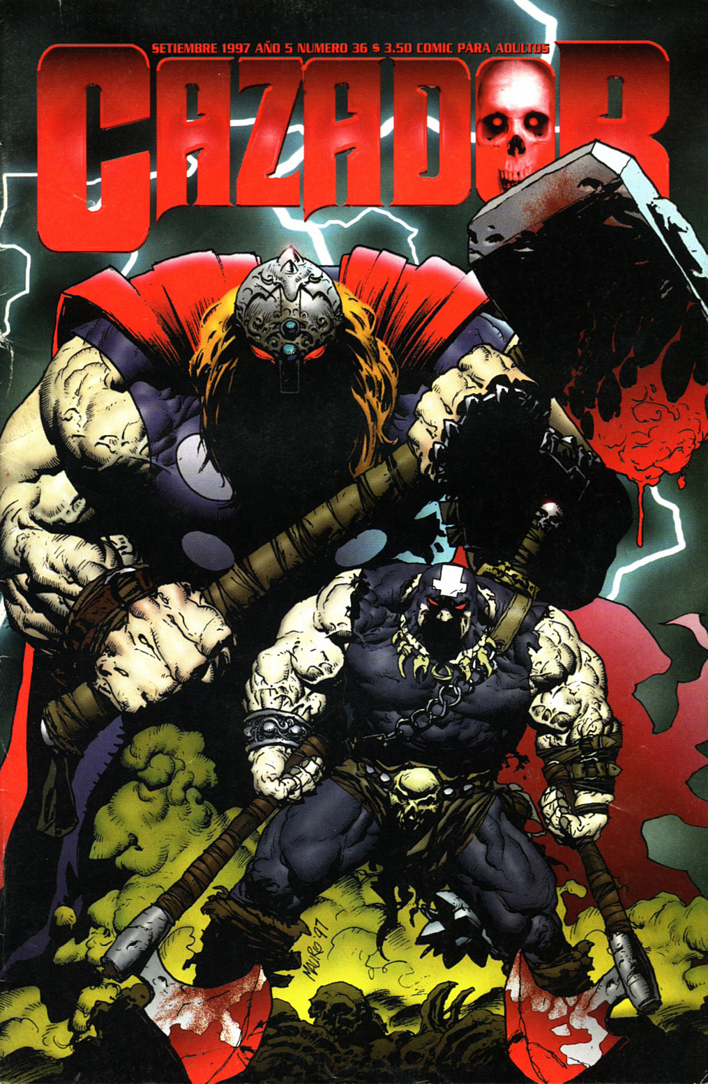 Carátula El Cazador 36.cbr