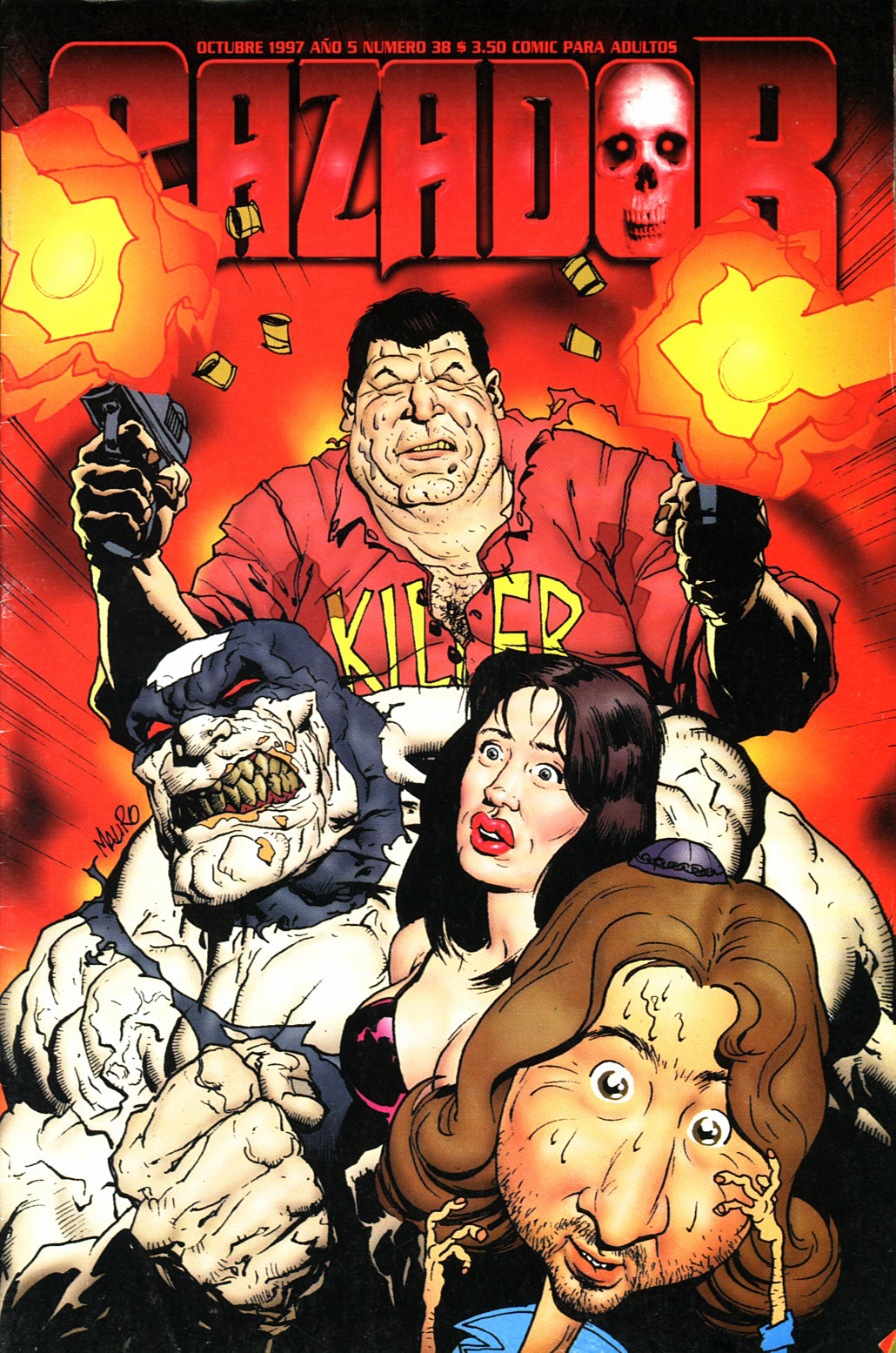 Carátula El Cazador 38.cbr