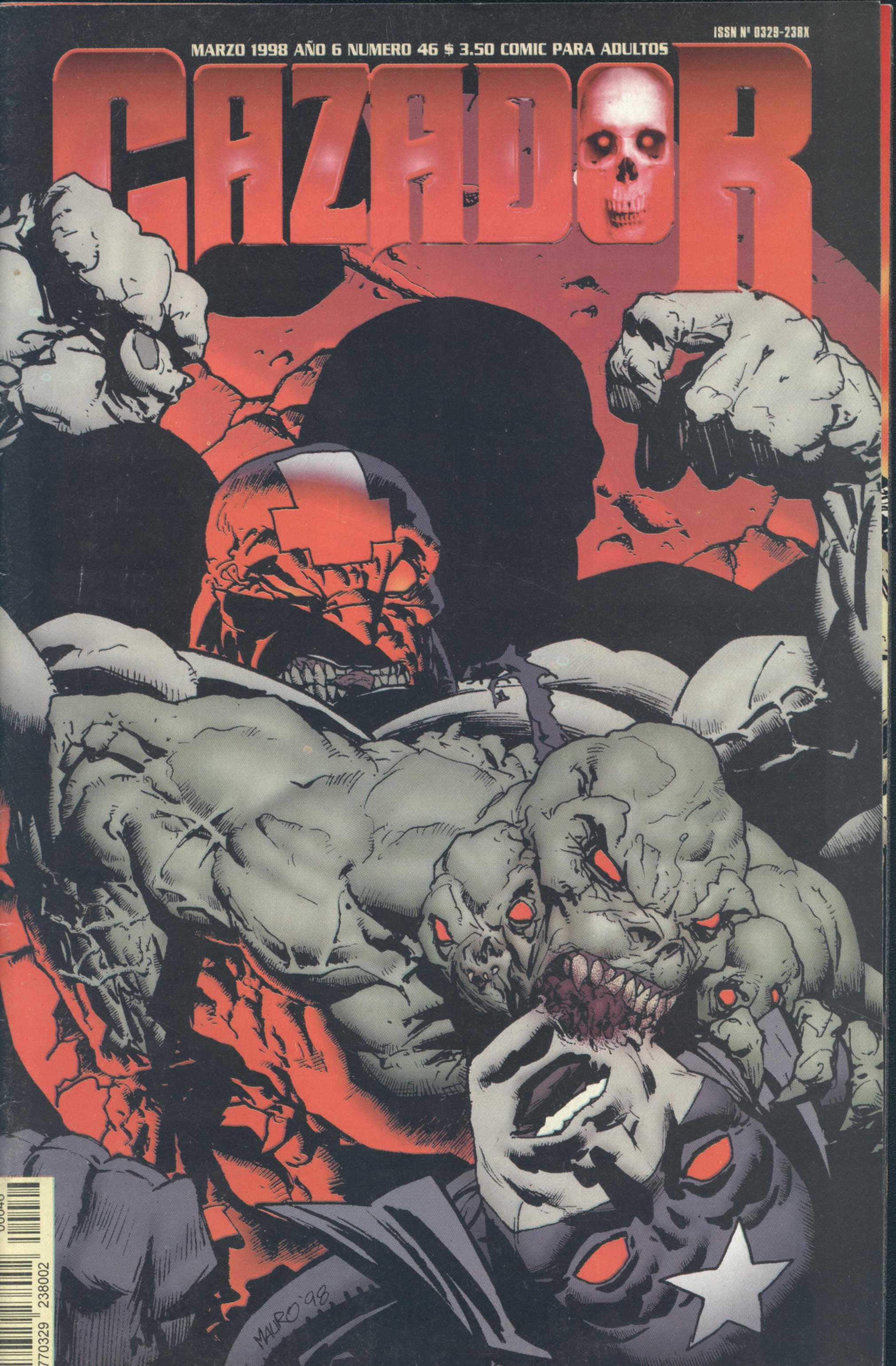 Carátula El Cazador 46.cbr