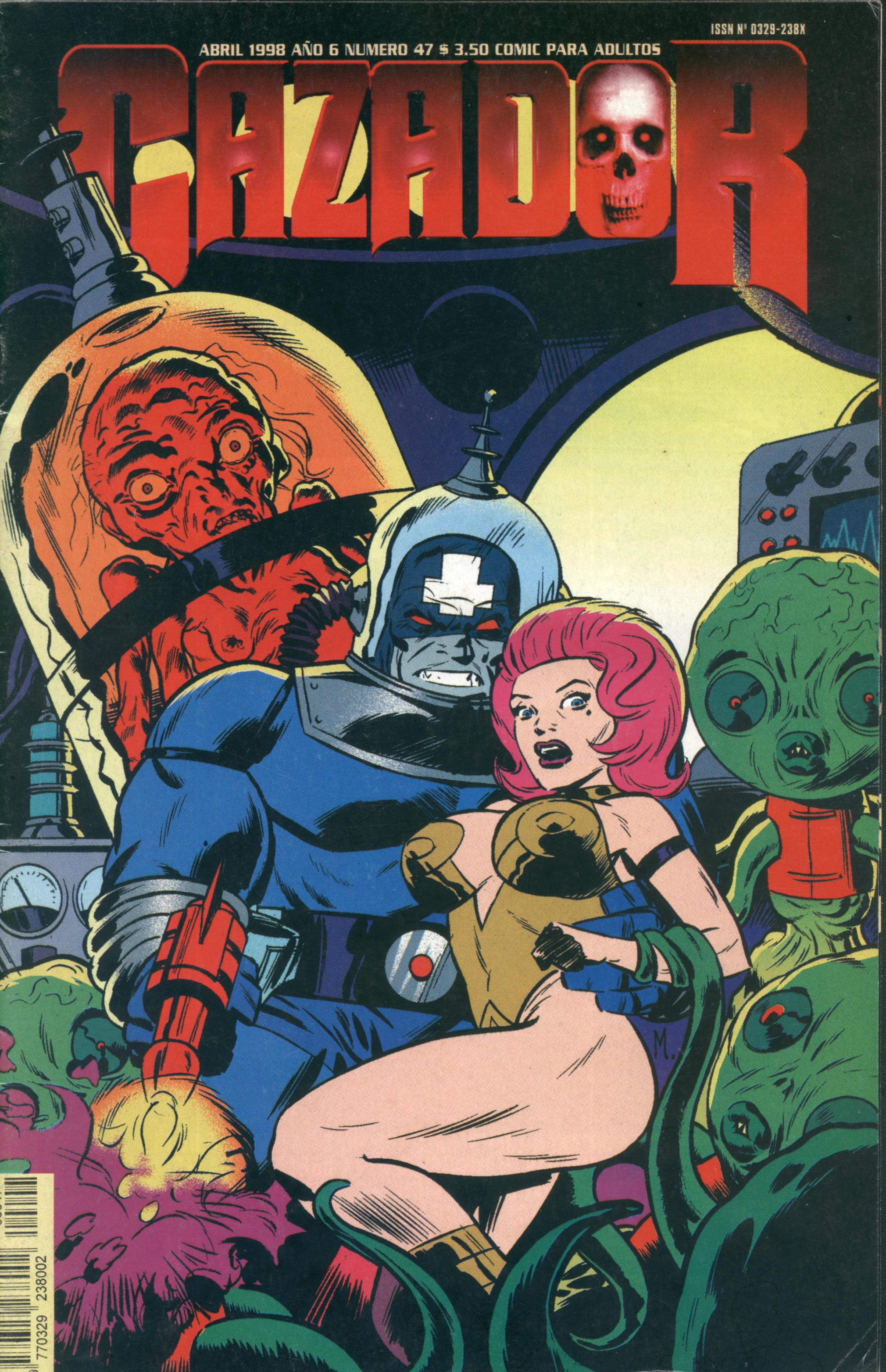 Carátula El Cazador 47.cbr