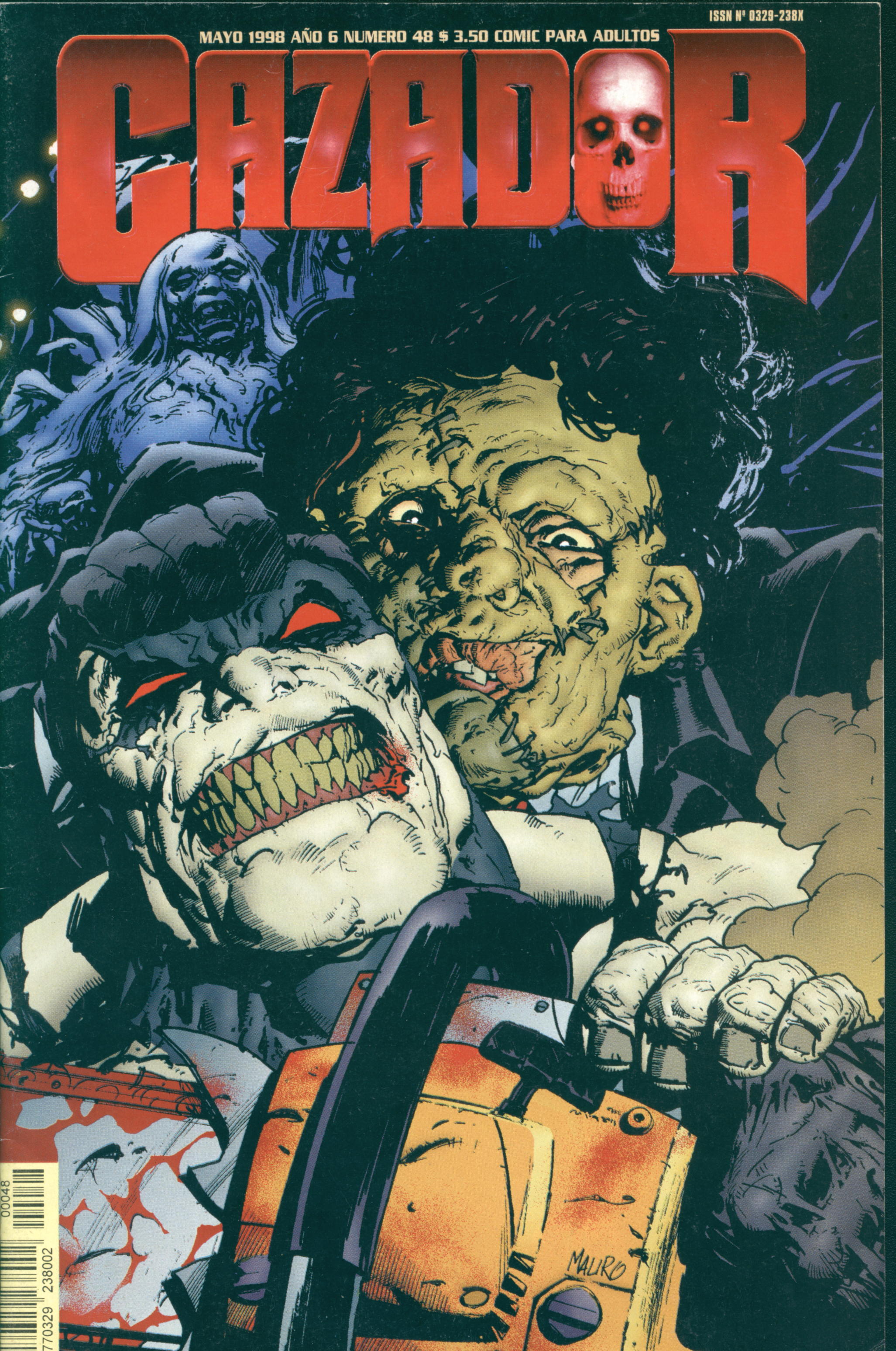 Carátula El Cazador 48.cbr