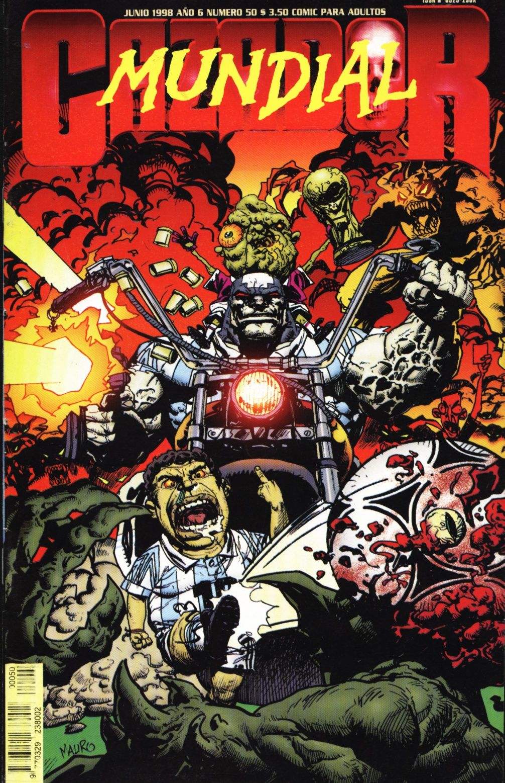 Carátula El Cazador 50.cbr